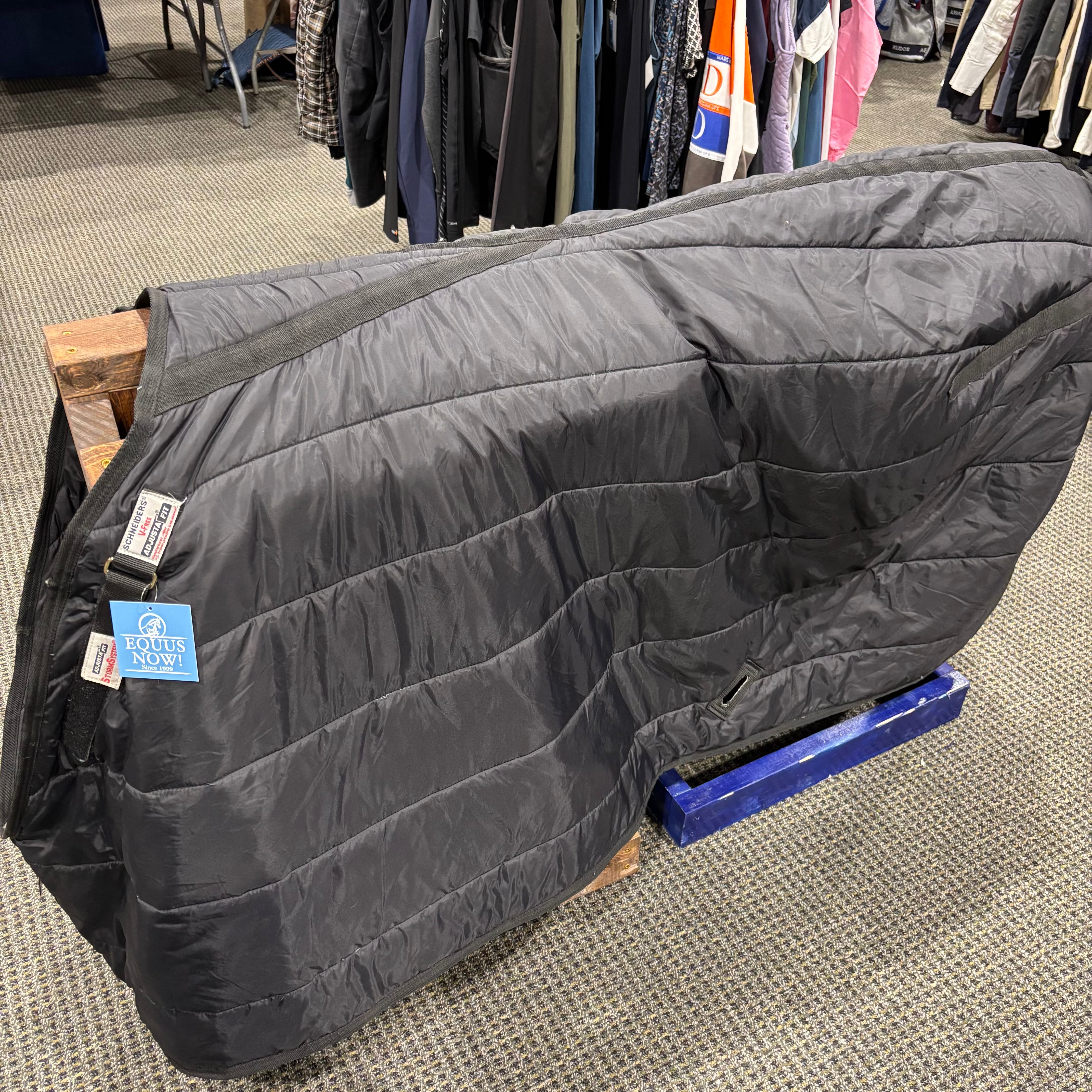 Used 78" Black Schneider's Blanket Liner