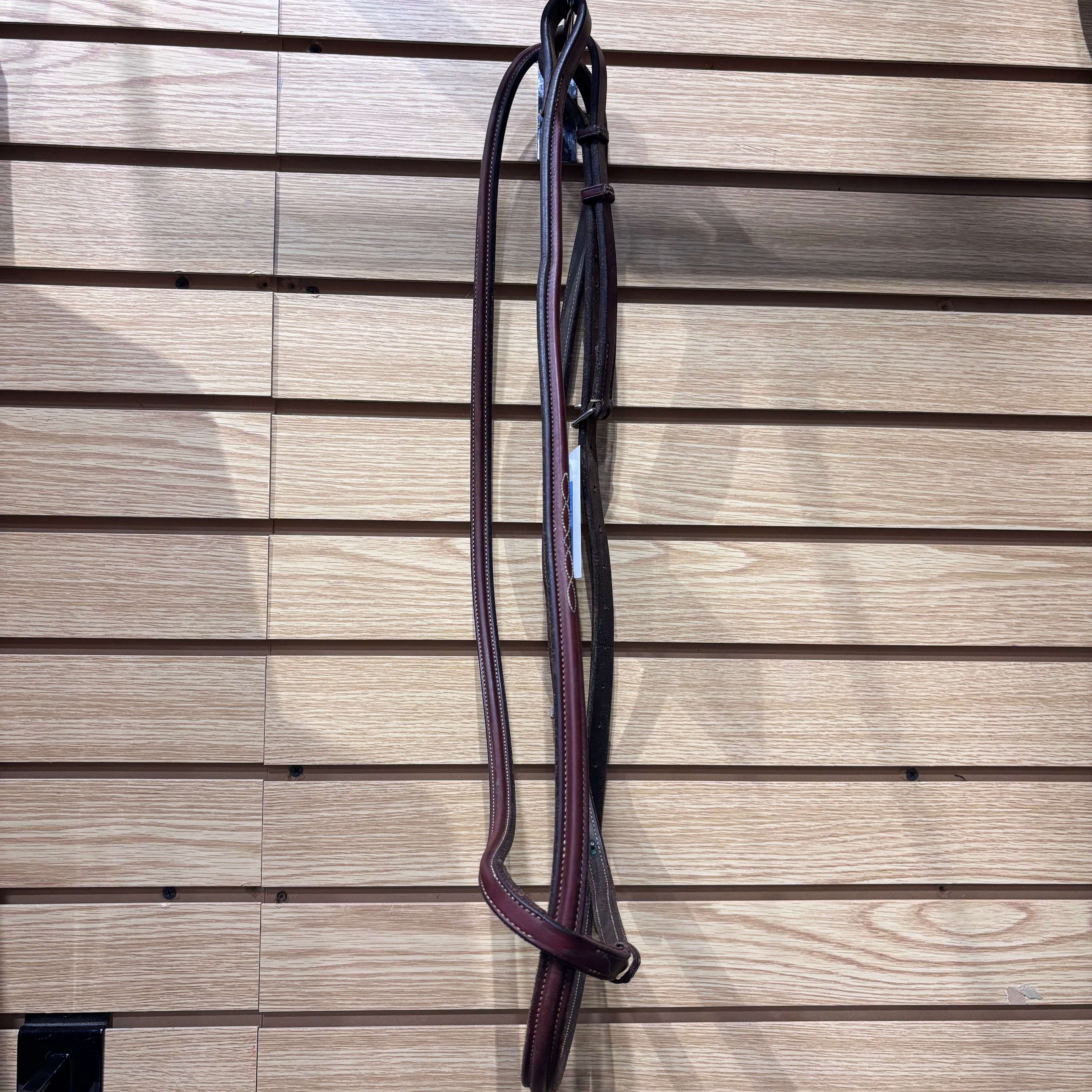 Used Horse Brown Edgewood Standing Martingale *has nameplate*