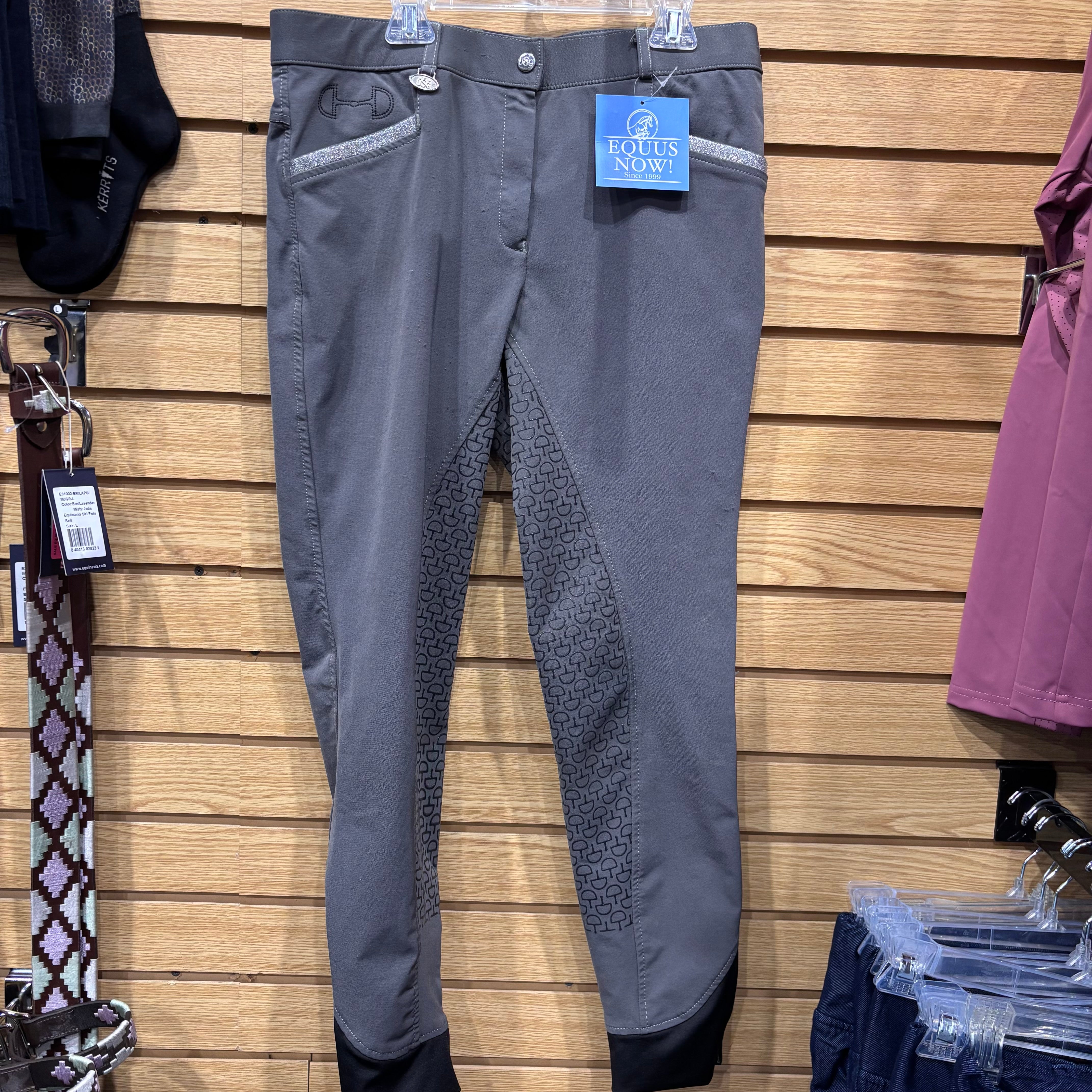 Used USG 32 Grey Full Seat Breeches