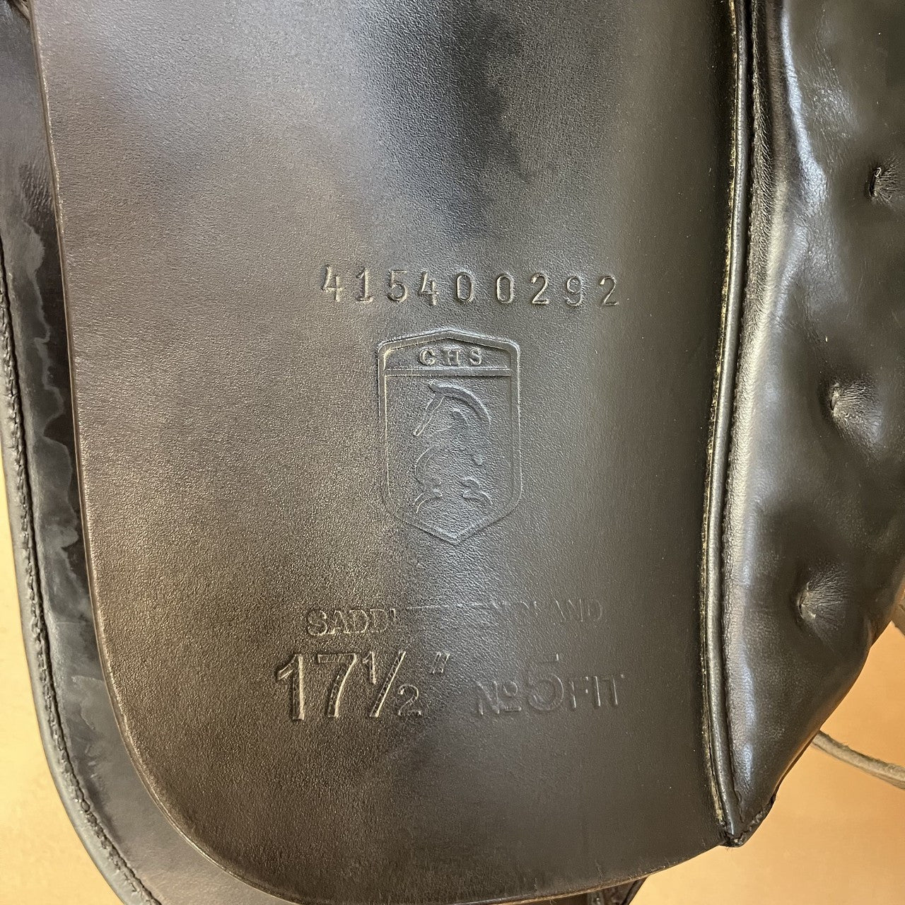 Used Arthur Krottas Dressage Saddle 17.5" Medium Wide Tree - sku to order - 5003630