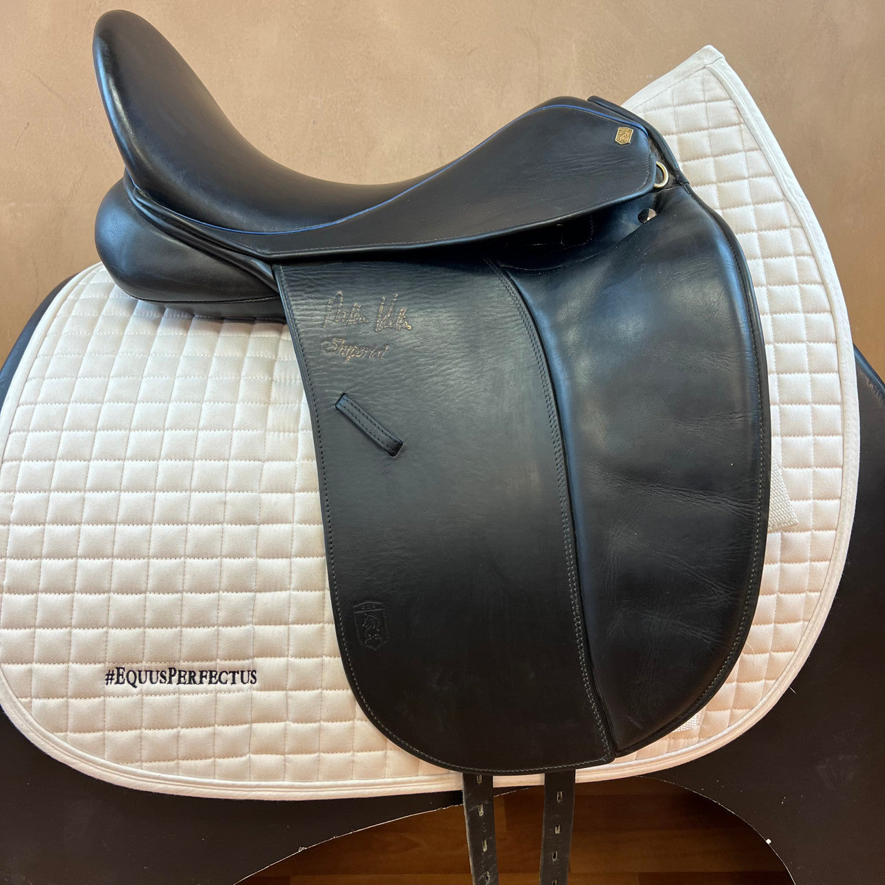 Used CHS Imperial Dressage Saddle 17.5" Wide Tree - sku to order - 5003732