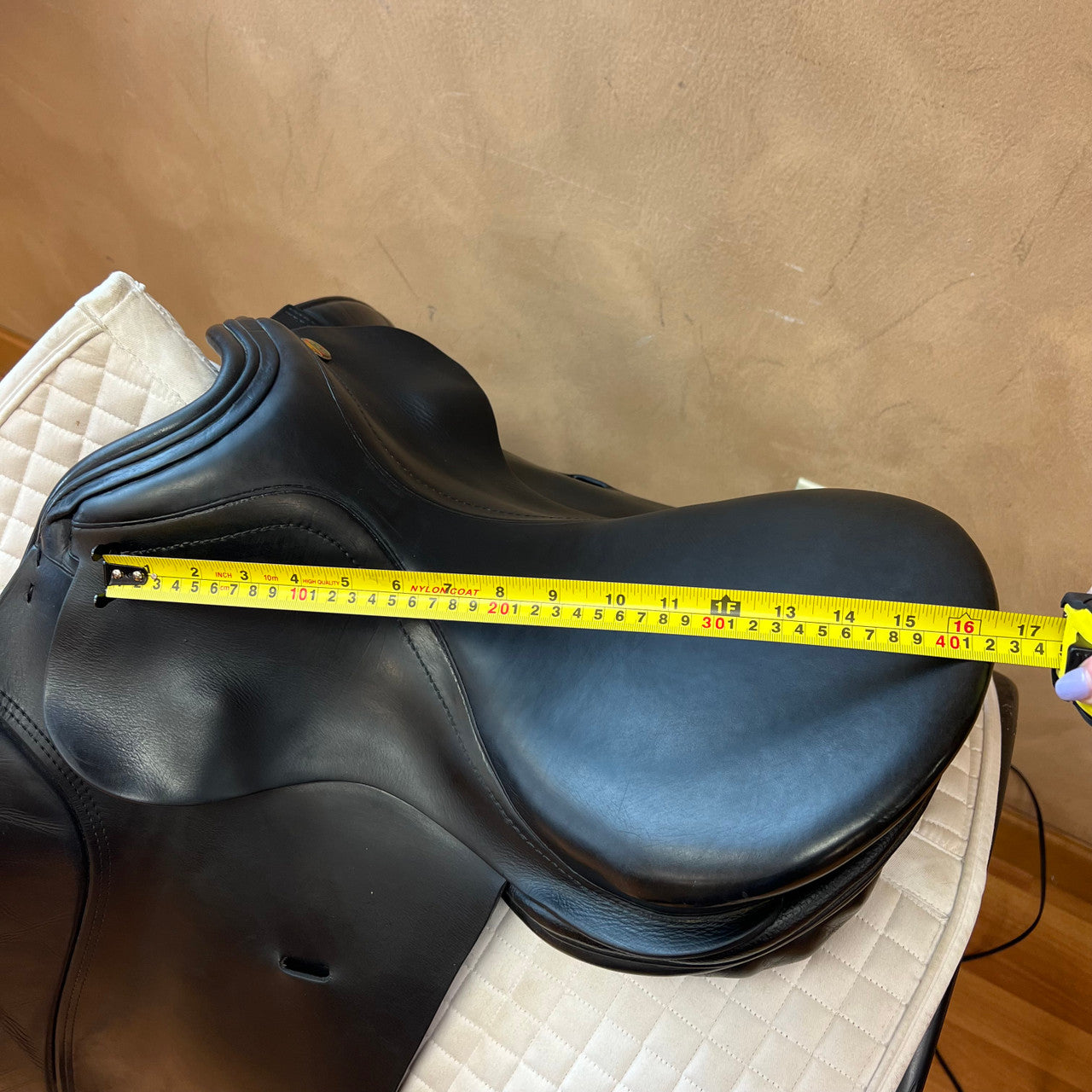 Used Niedersuss Symphonie Dressage Saddle 17" Medium Tree - sku to order - 5003745