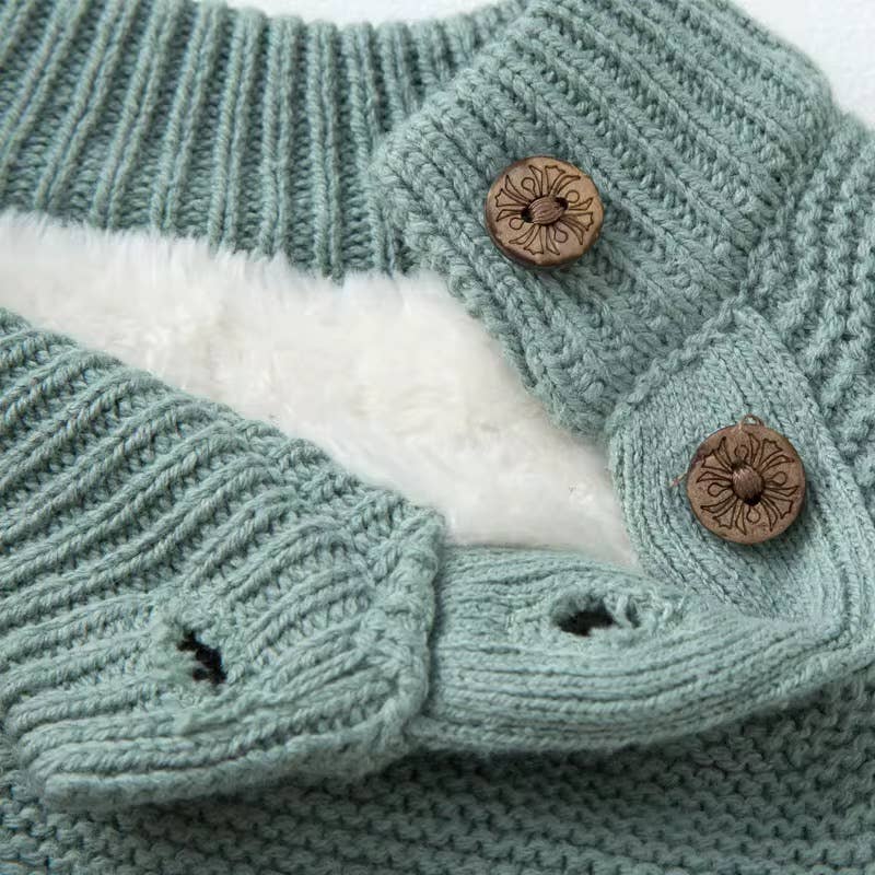 Equestrian Horse Knit Baby Sweater