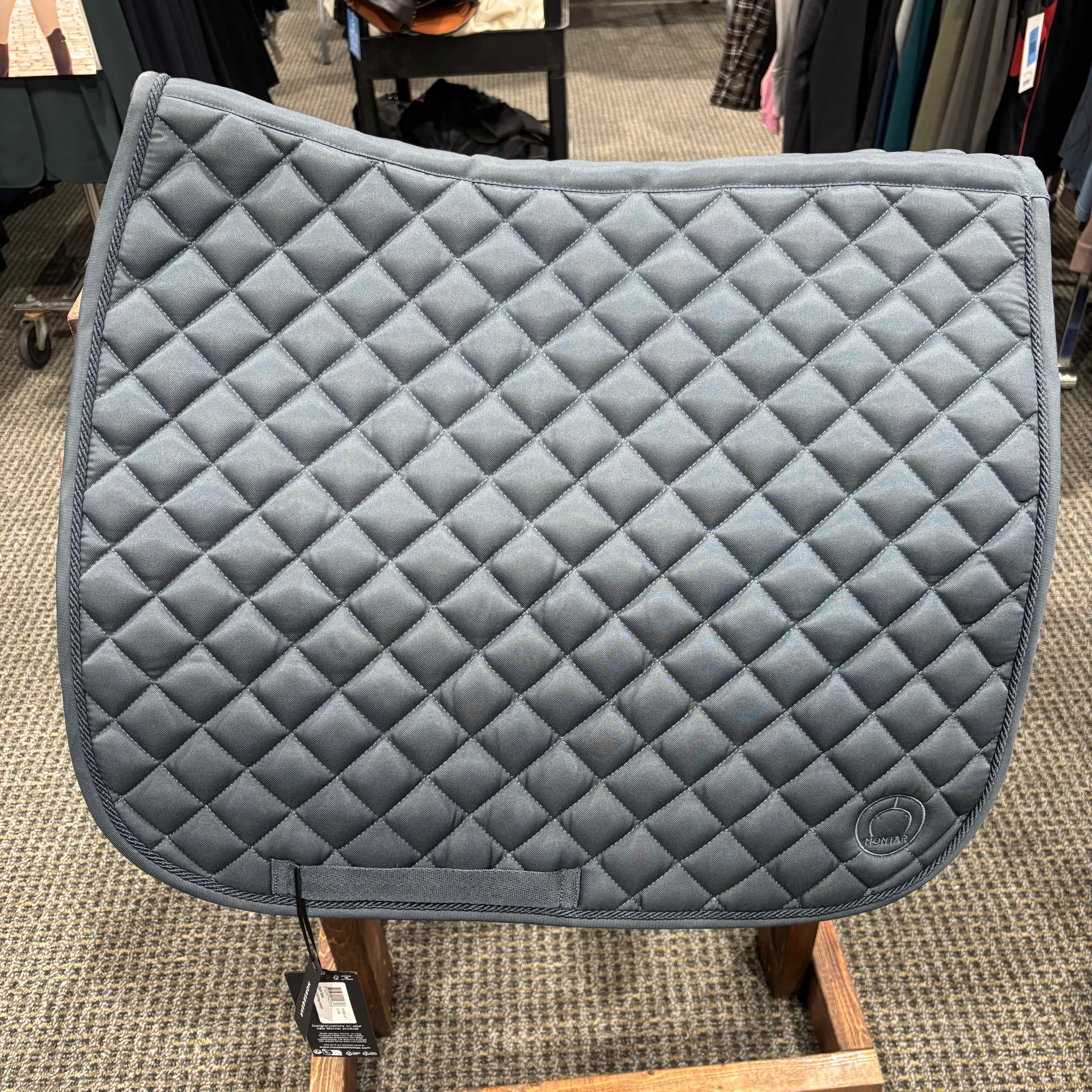 Used Slate Montar Dressage Saddle Pad Cob