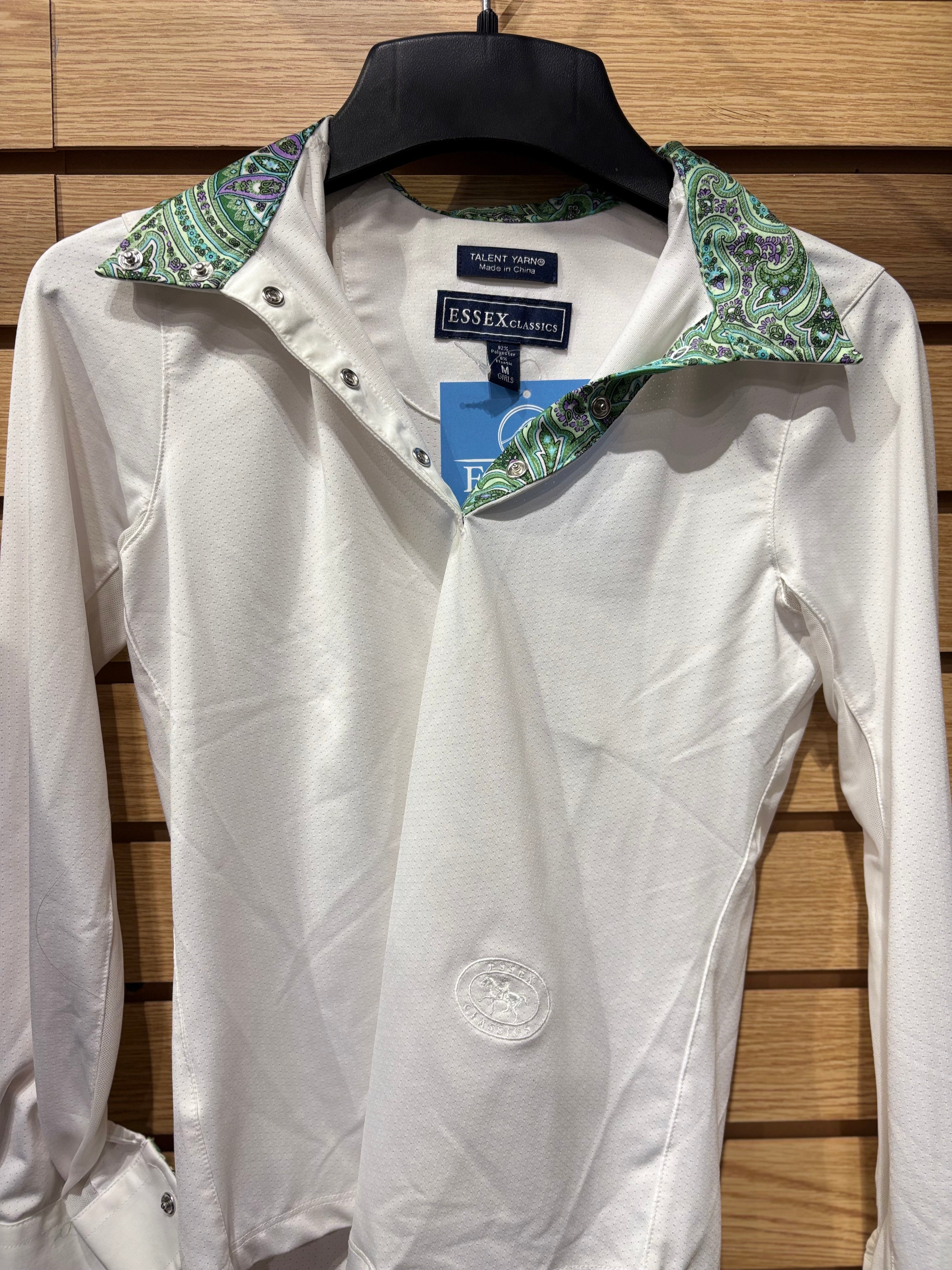 Used Medium Essex Classics Girls Show Shirt White