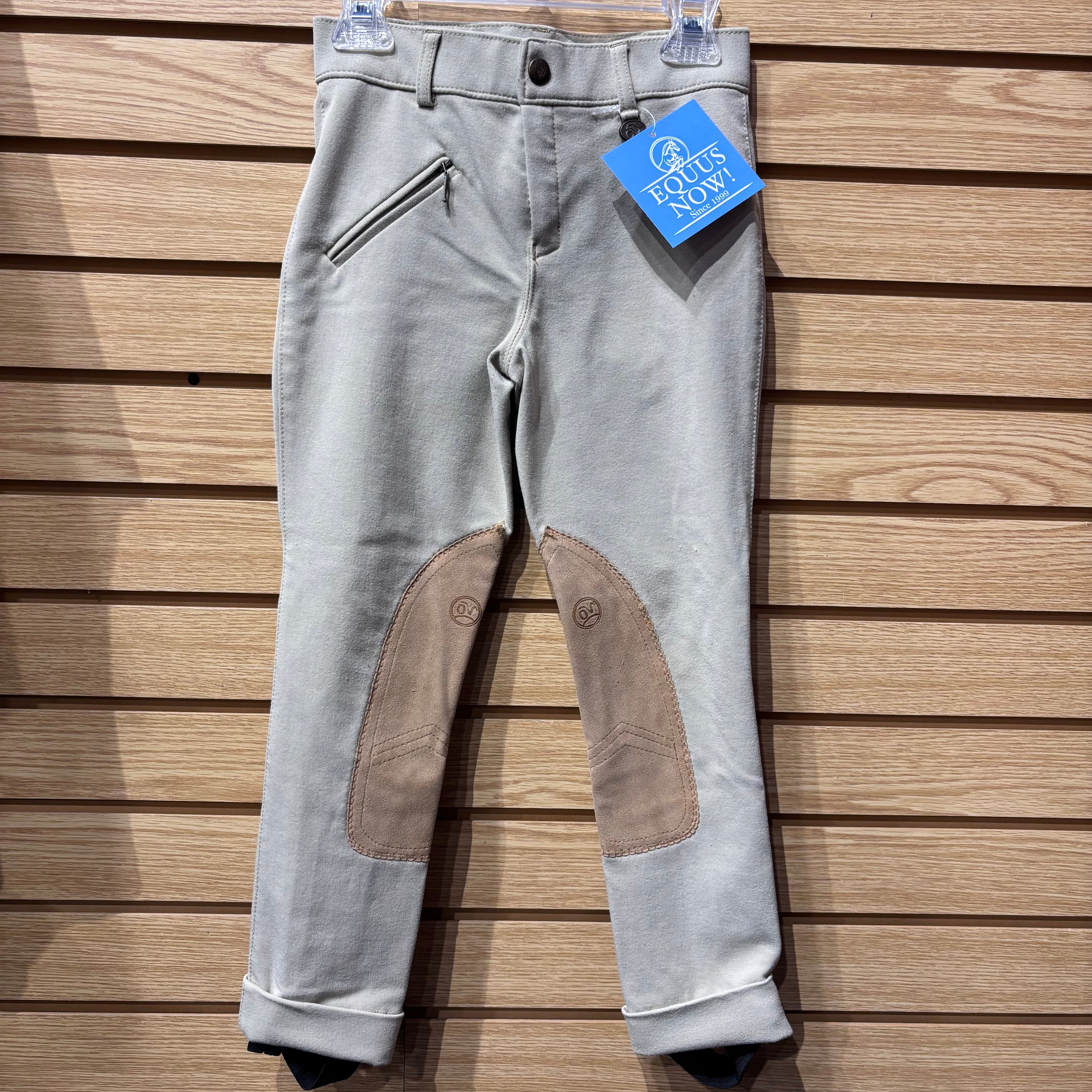 Used Youth 8 Tan Ovation Jods