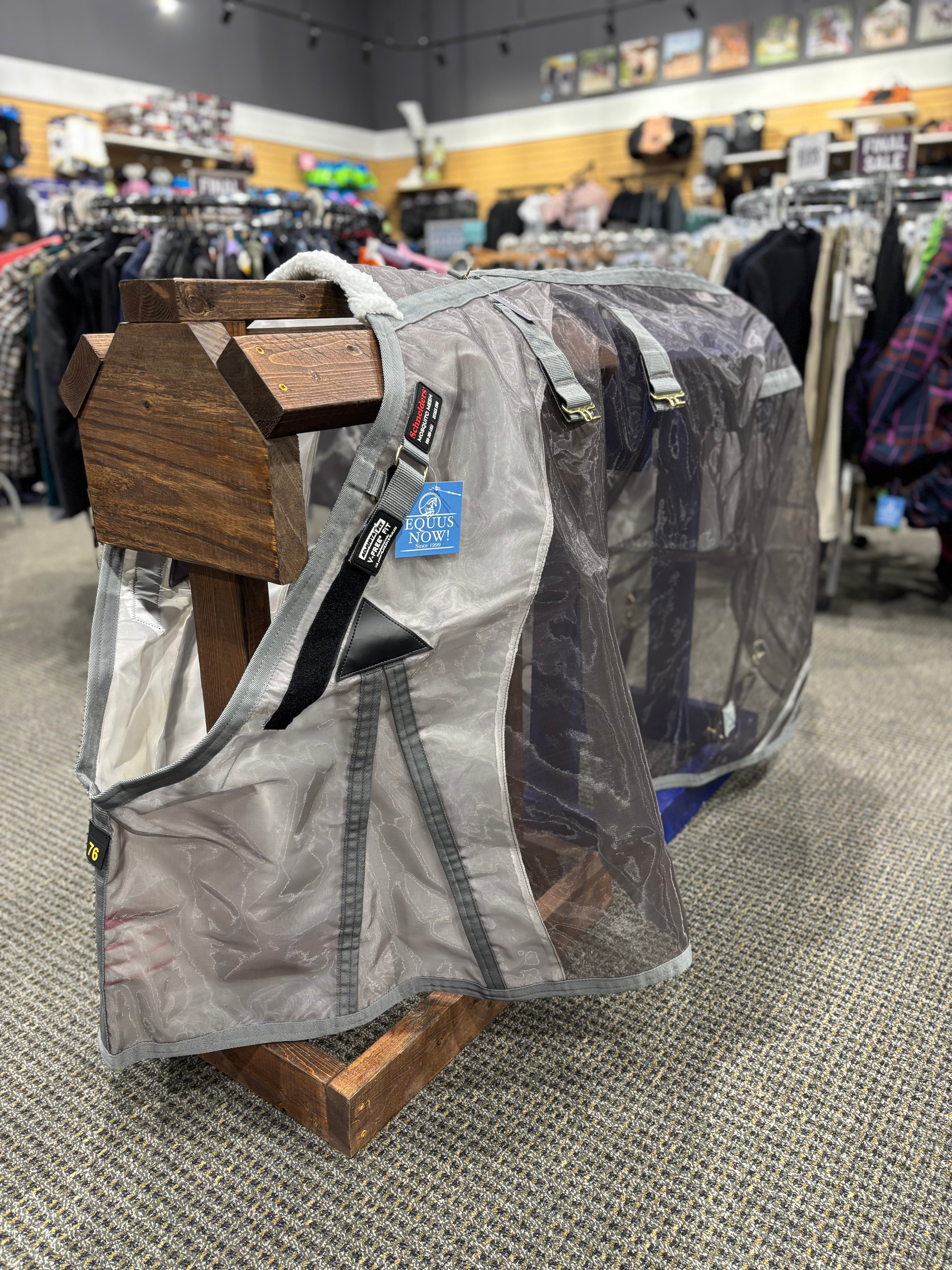 Used 76" Grey Schneiders Fly Sheet