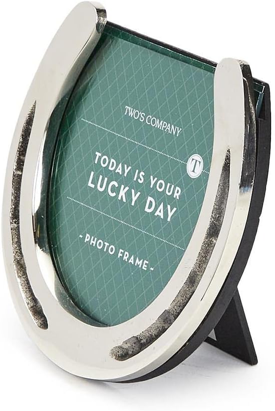 Lucky Day Horseshoe Picture Frame