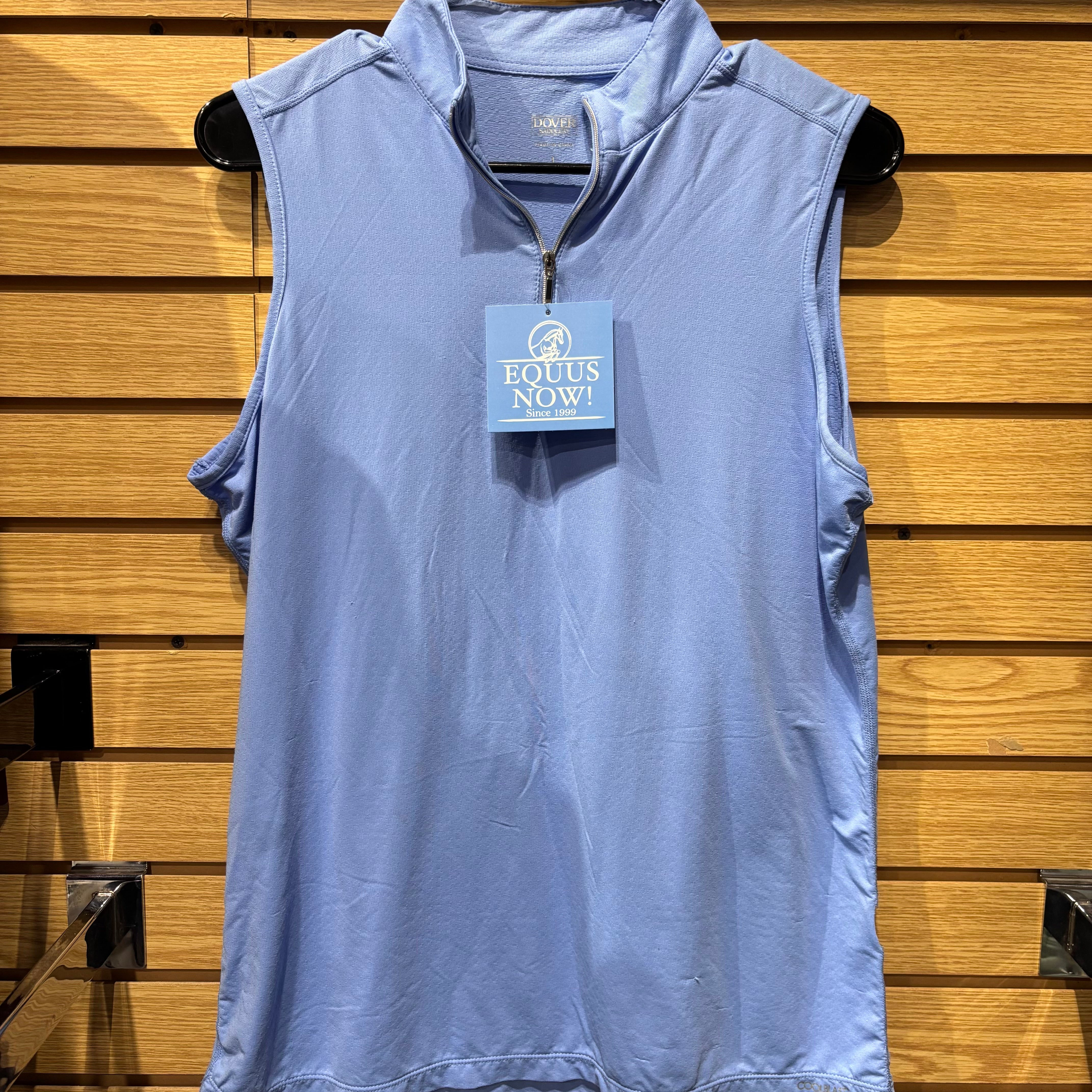 Used Large Blue Dover Cool Blast Tank Top