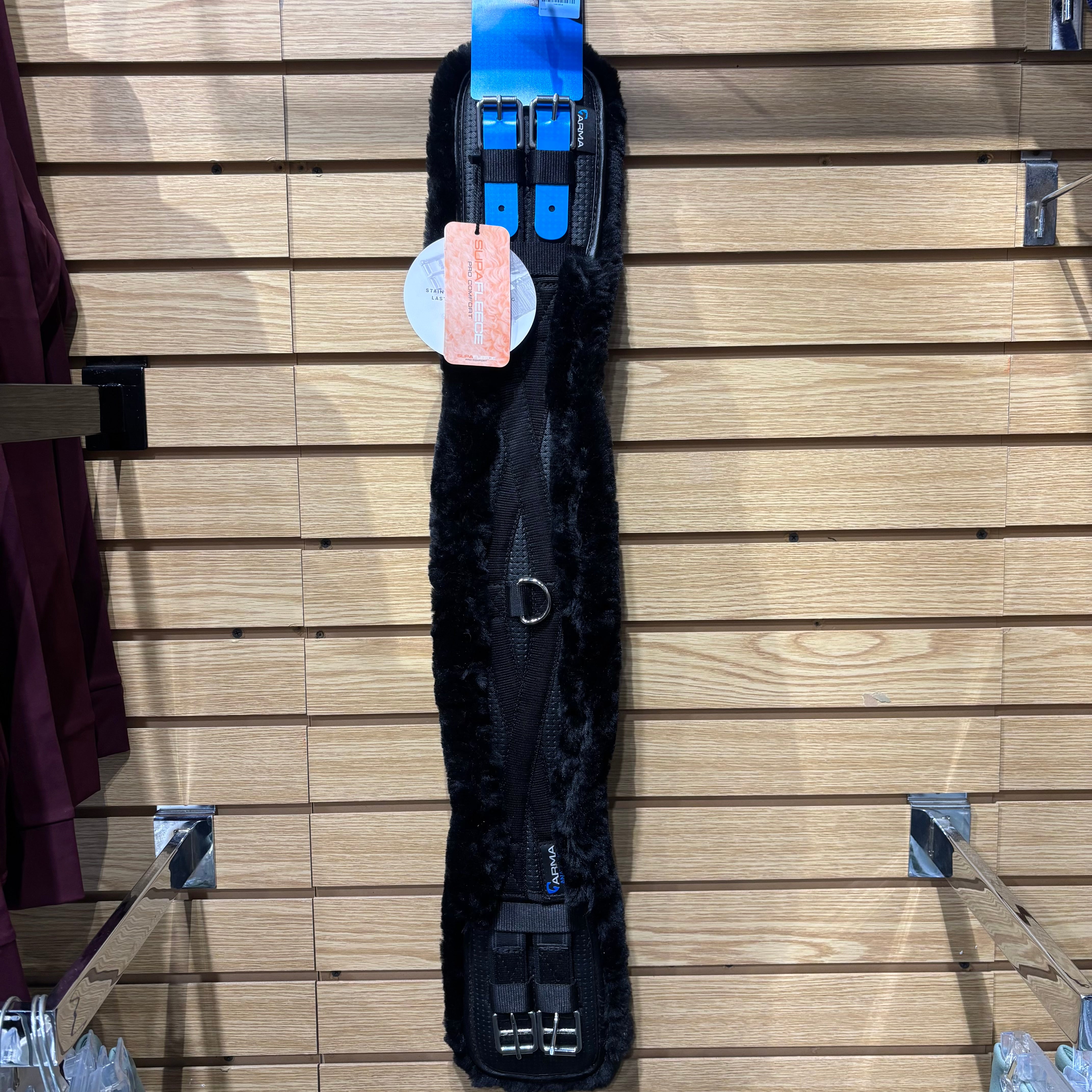 Used ARMA SupaFleece Anatomic 30" Black Dressage Girth