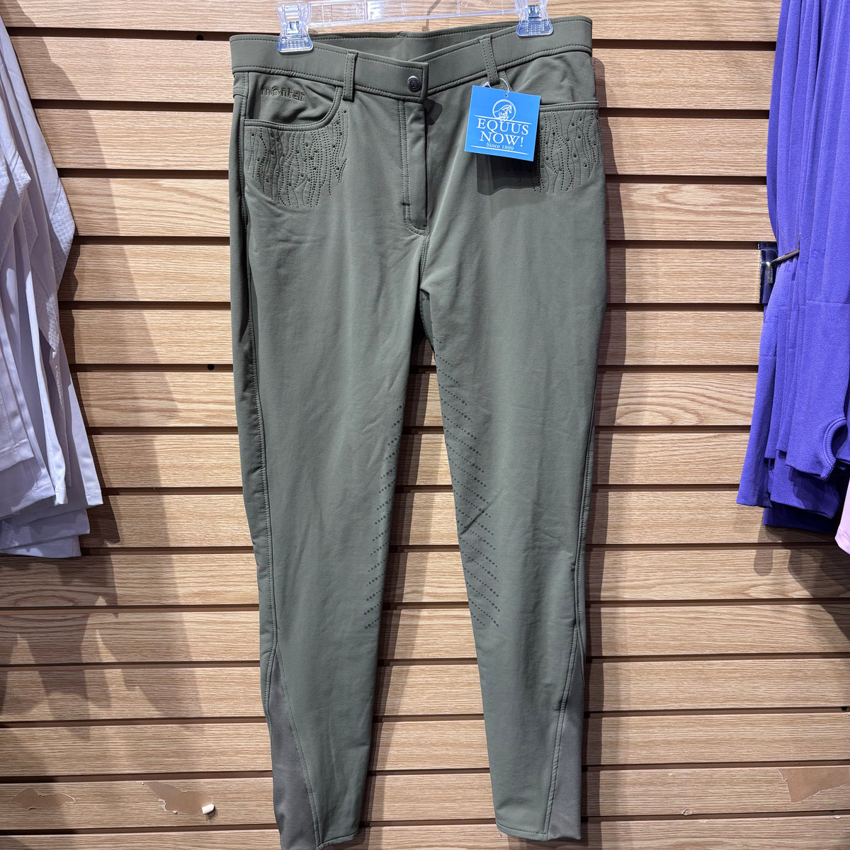 Used US 34 Tan Montar Full Seat Breeches