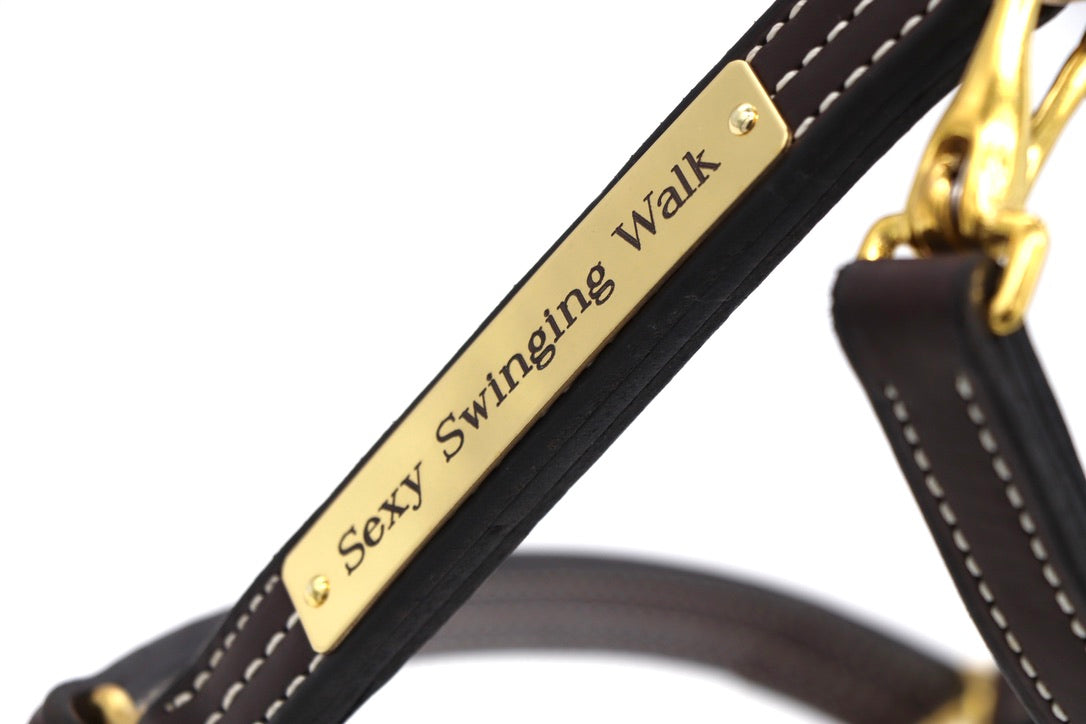 Elegant Halter Nameplate