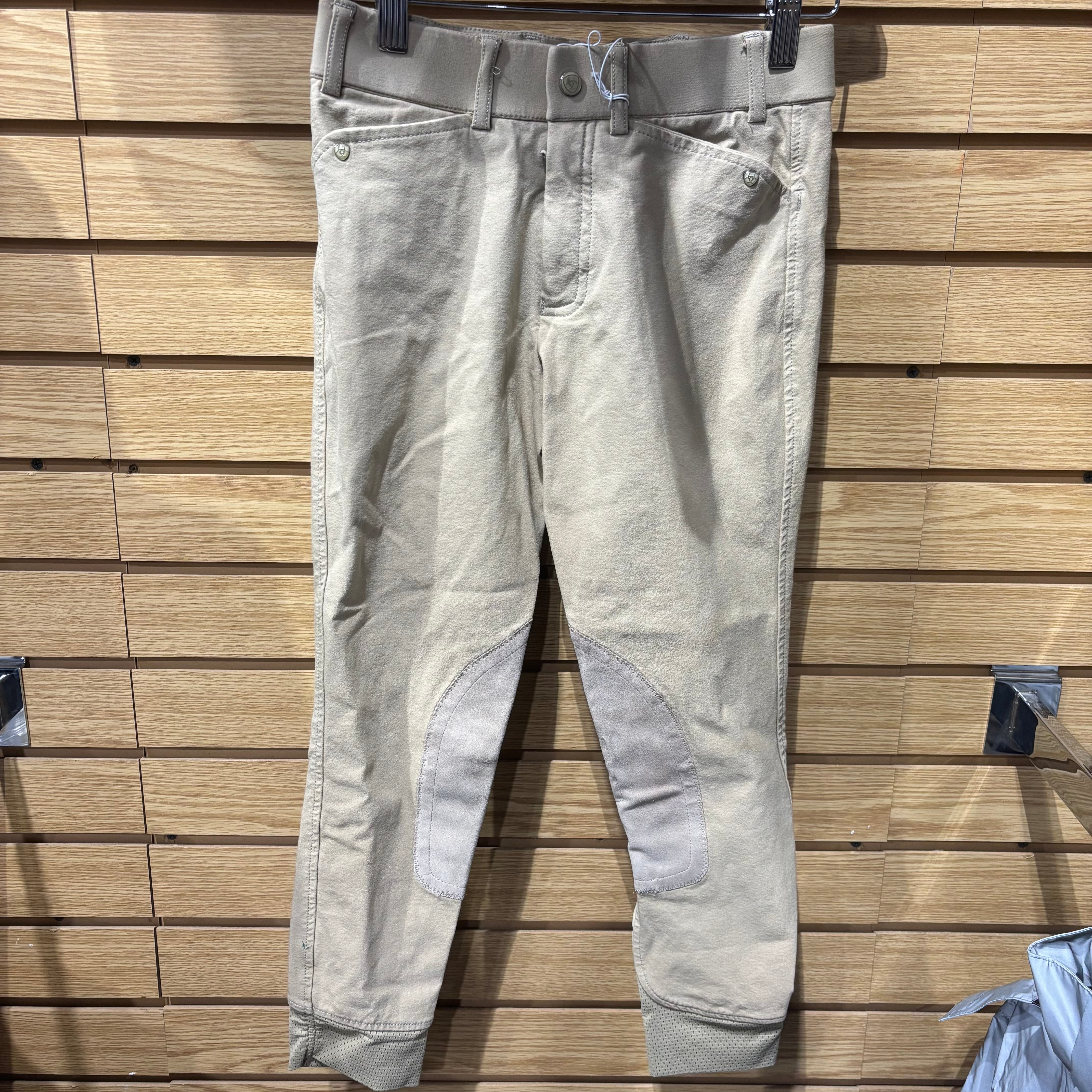 Used Kids 12 Tan Ariat Breeches