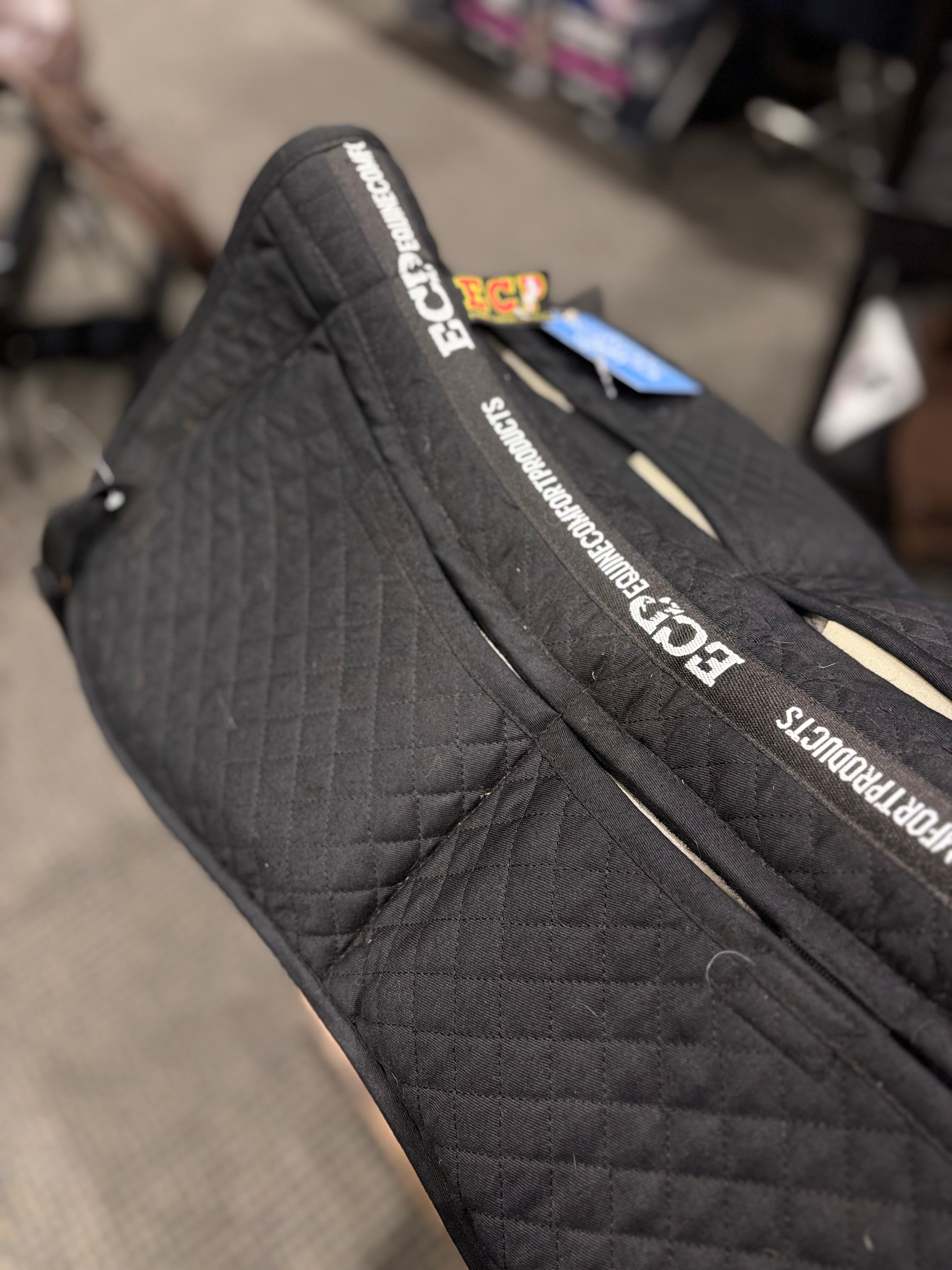 Used Black ECP Correction Half Pad with Foam Shims