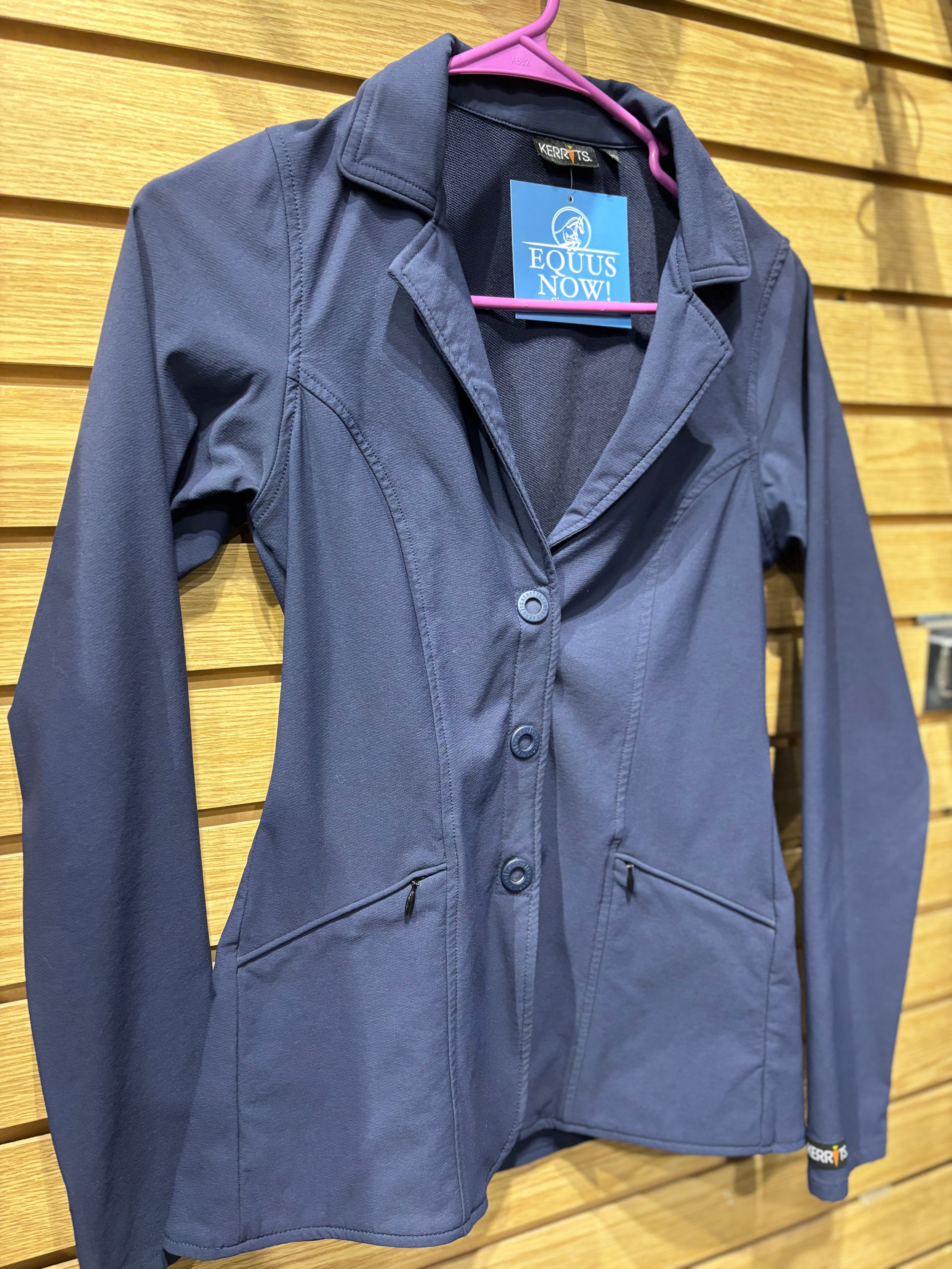Used X-Small Navy Kerrits Show Coat