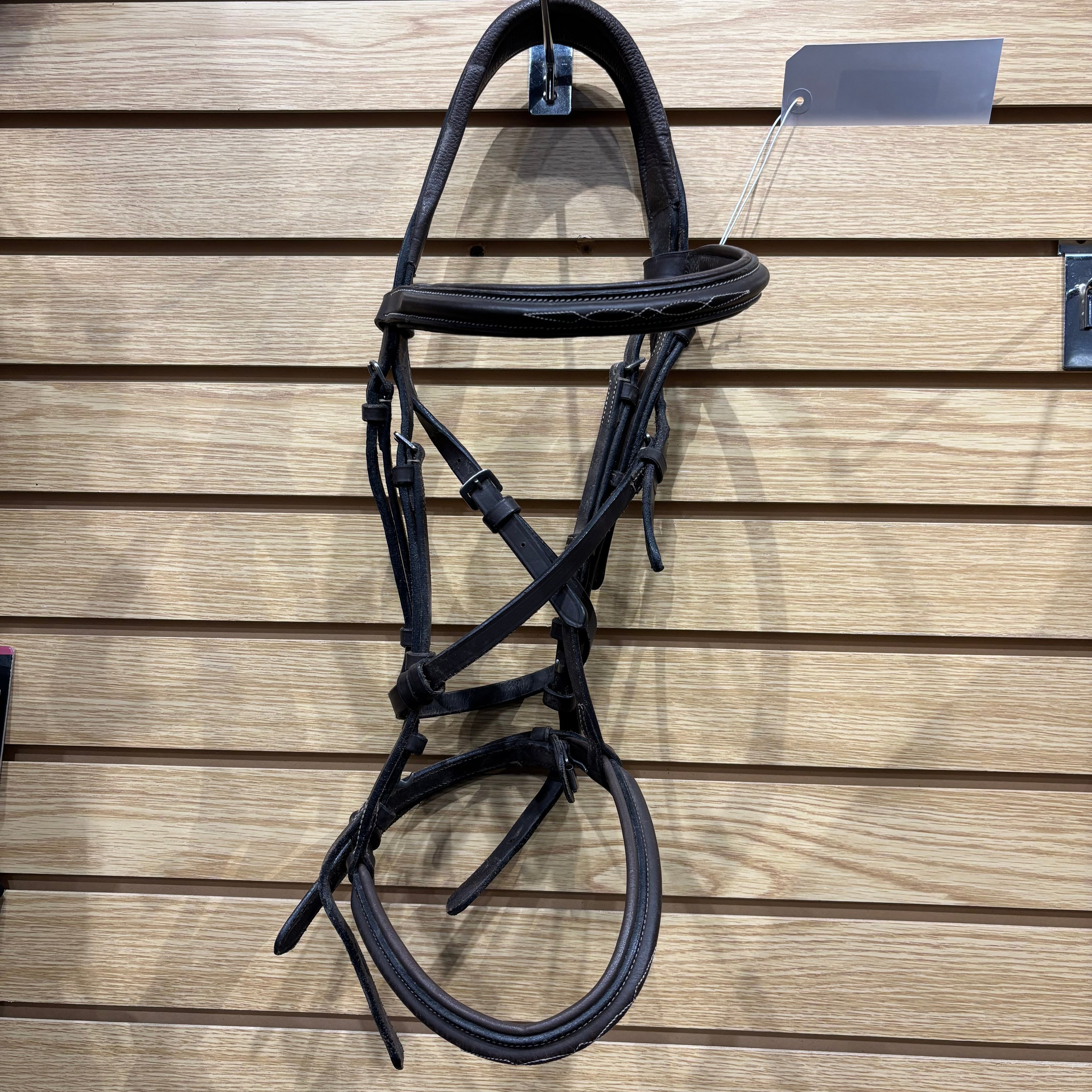 Used Horse HDR Monocrown Stitched Bridle