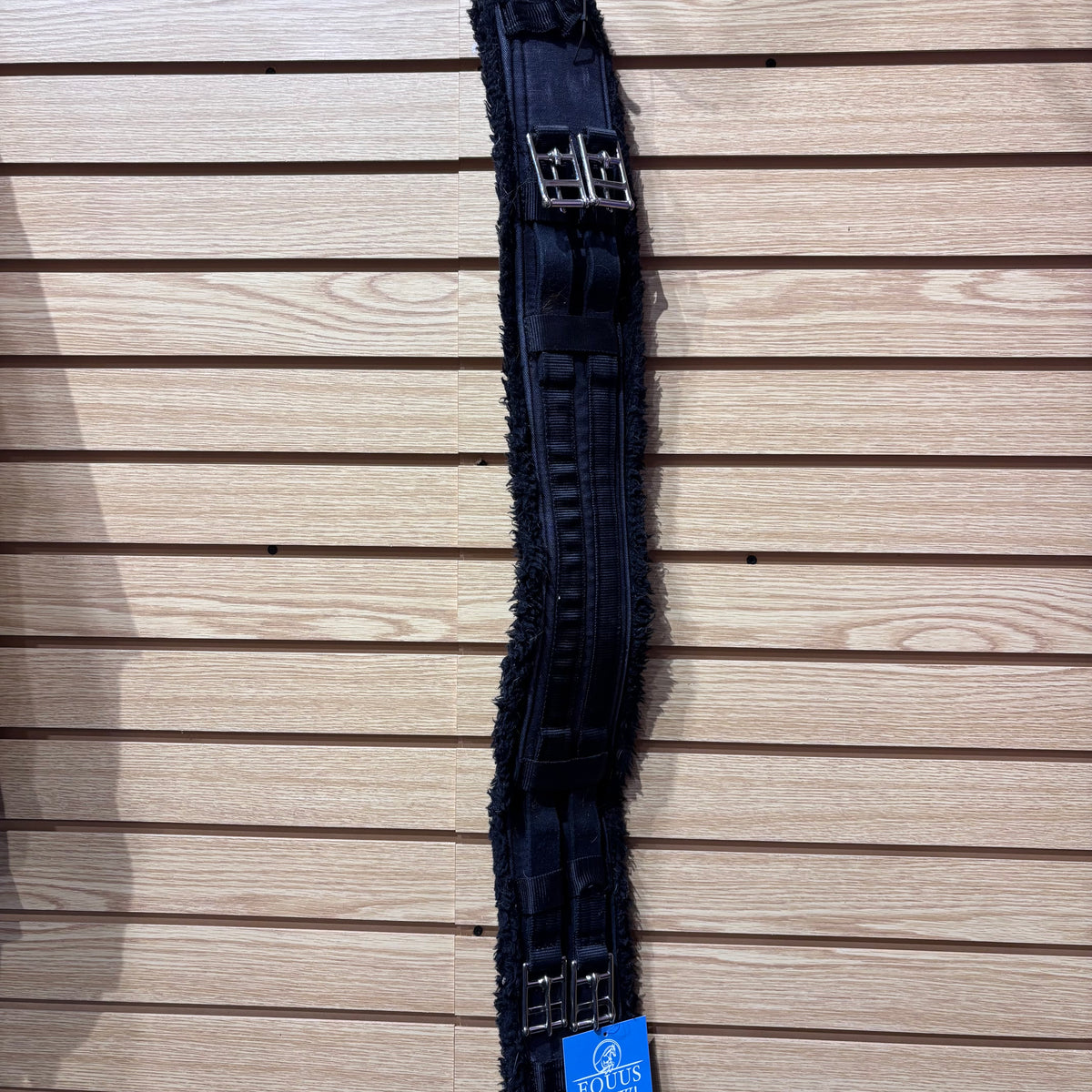 Used 28" Black Dressage Fleece Girth