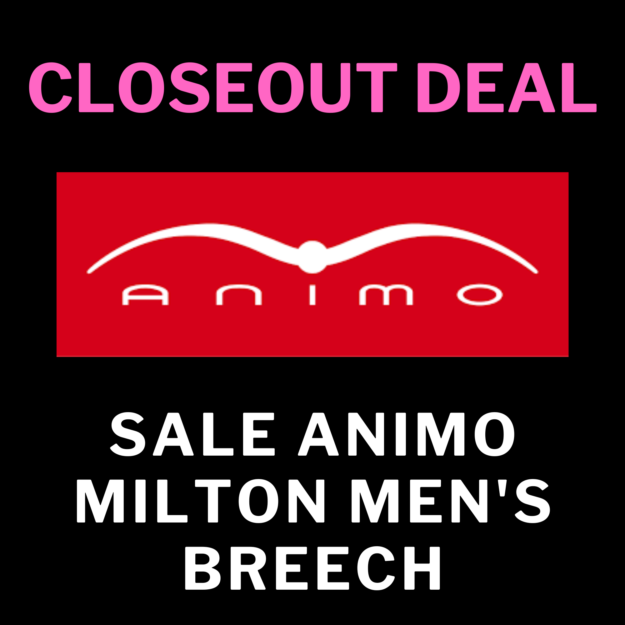 Sale Animo Milton Men's Breech