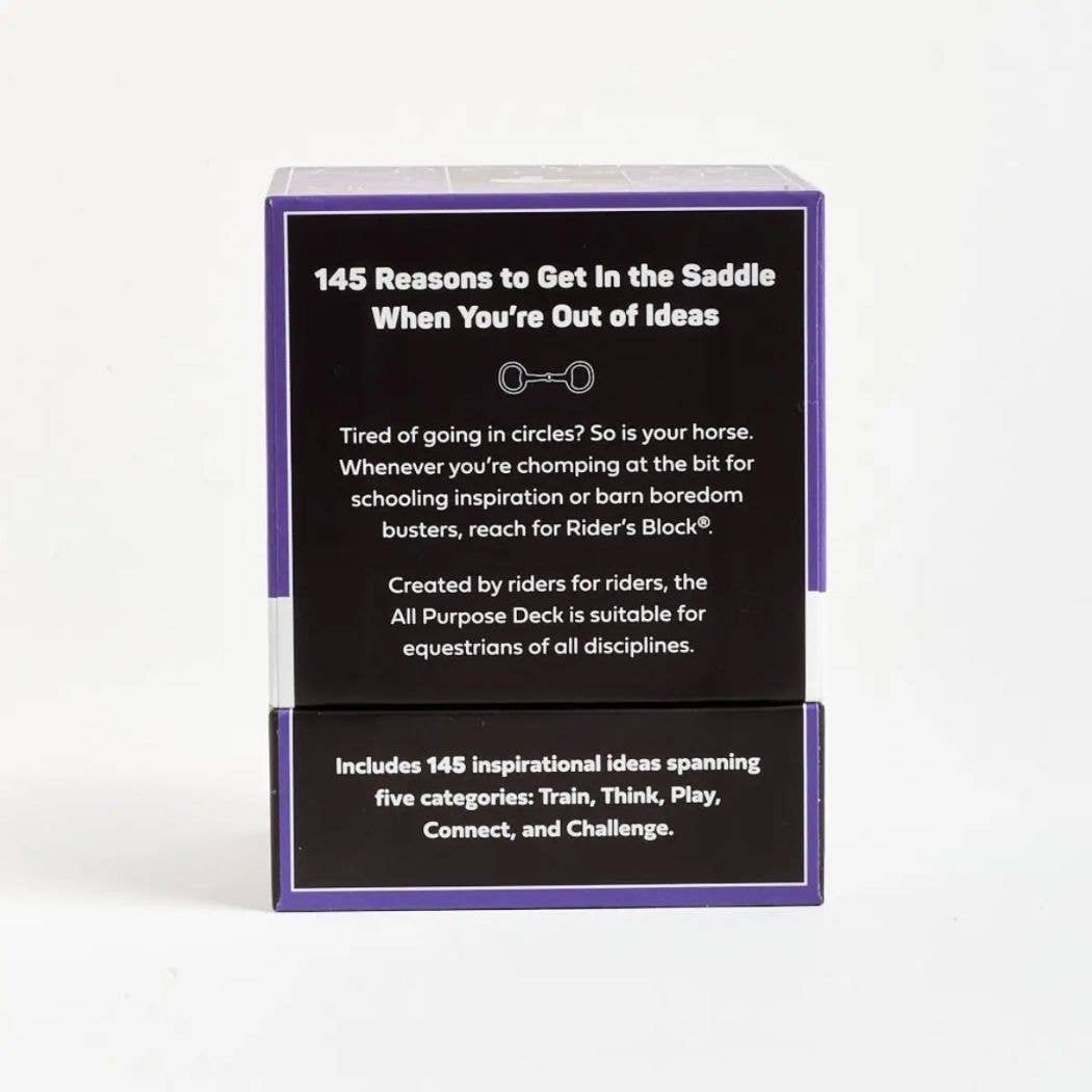 Stable Mind - Horse Riding Exercises & Activity Card Deck - All Purpose