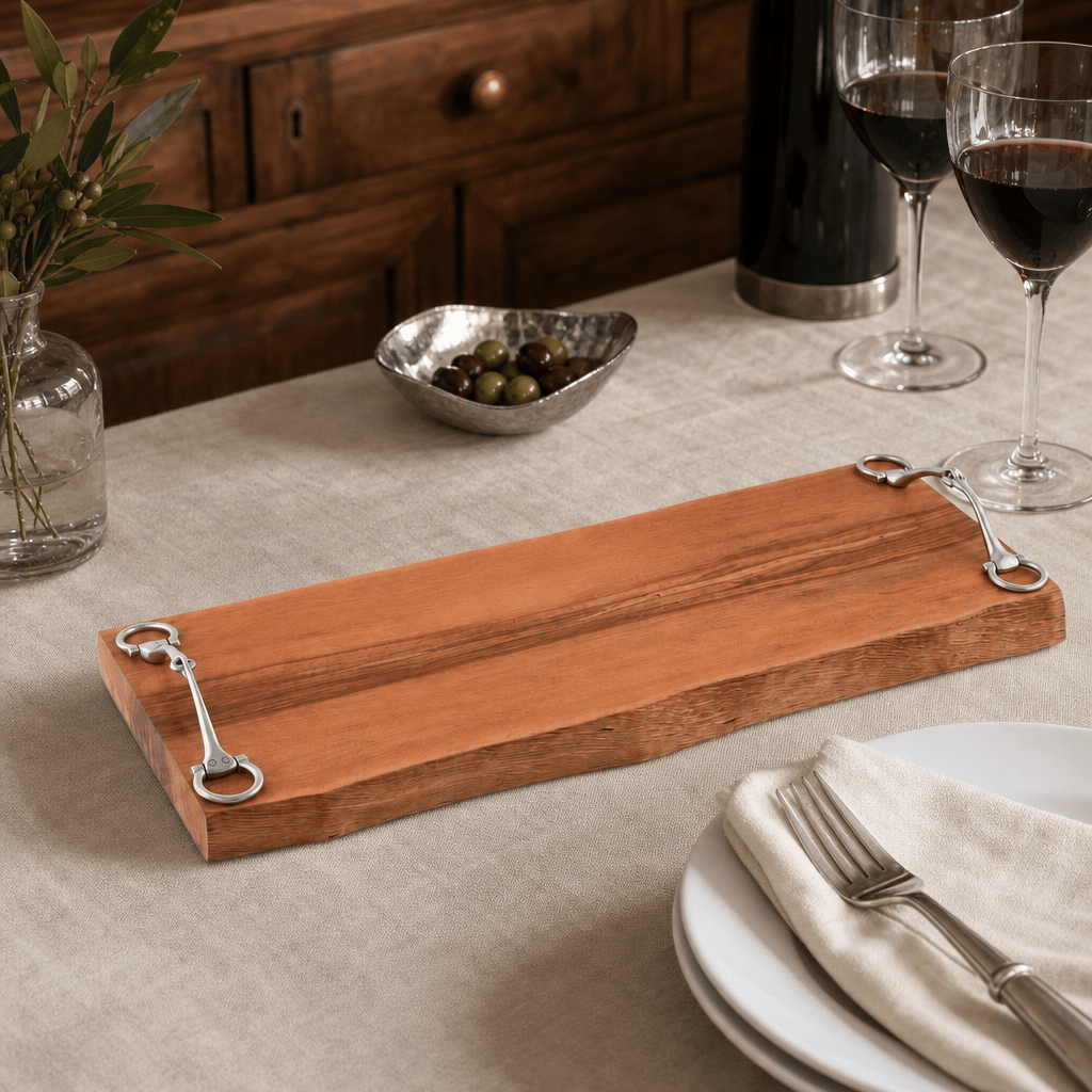 Stirrup Handle Charcuterie Board