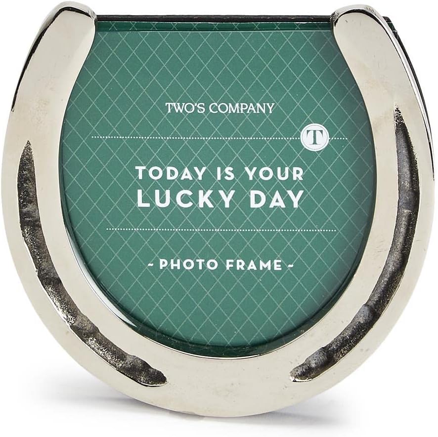 Lucky Day Horseshoe Picture Frame