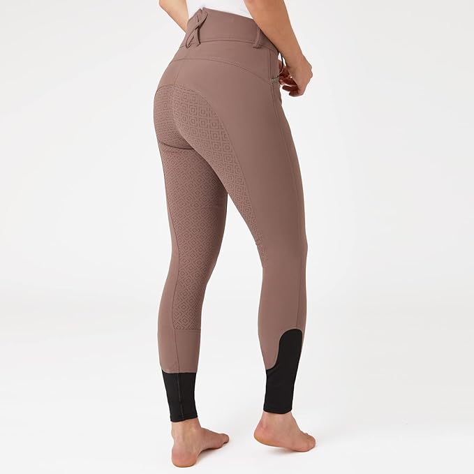 Sale Horze Dina Womens Crystal Detailed Silicone Full Seat Breeches
