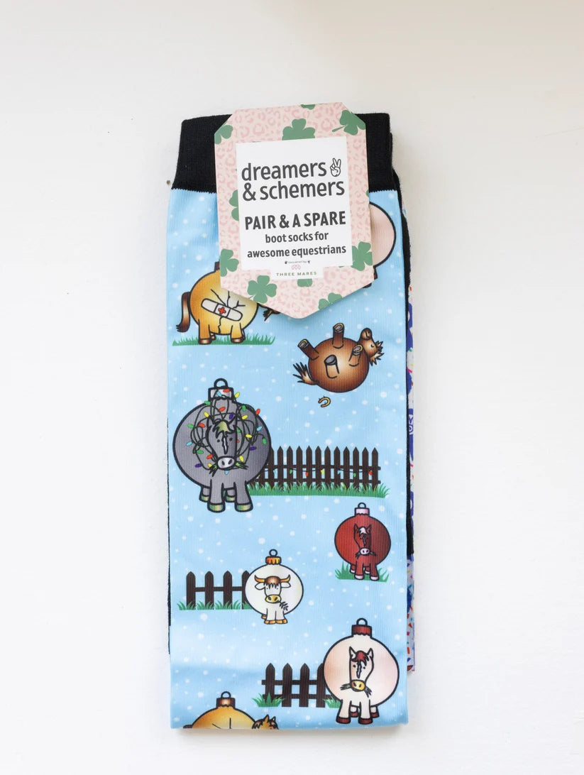 Dreamers & Schemers Pair & A Spare Socks