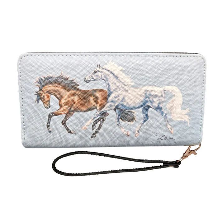 AWST Int'l Lila Wallet with Wristlet