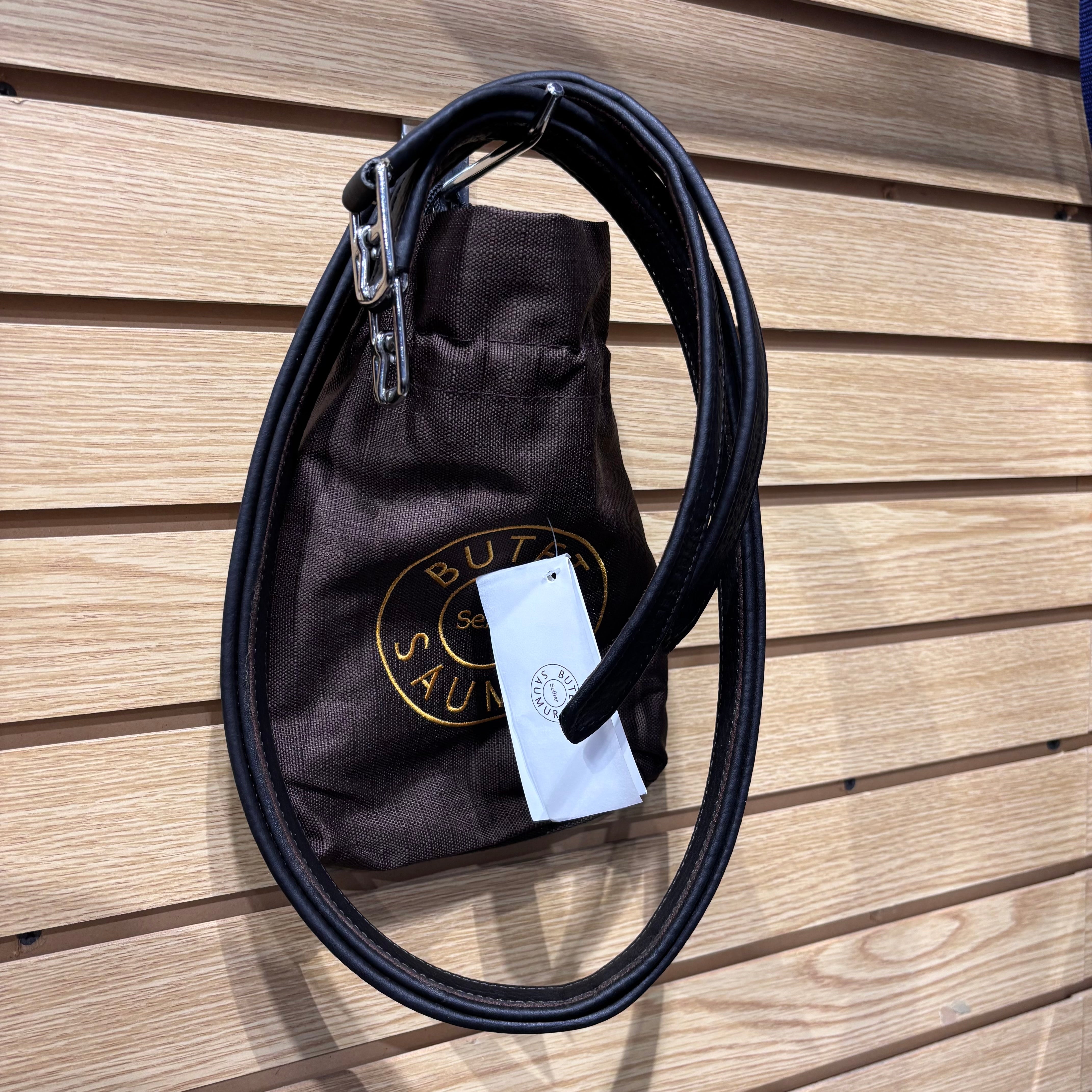 Used 48" Dark Brown Butet Stirrup Leathers
