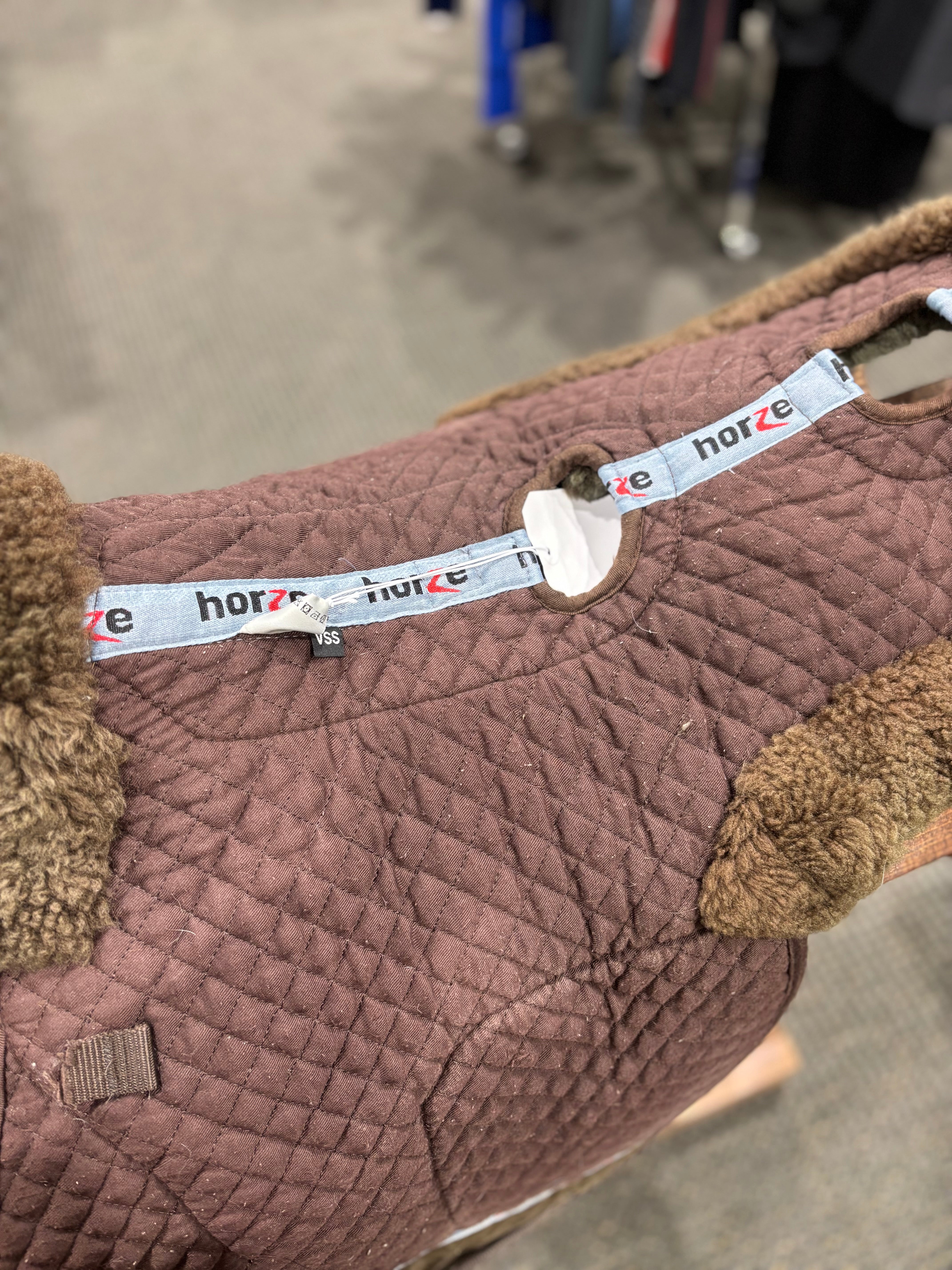 Used Horze Sheepskin Saddle Pad