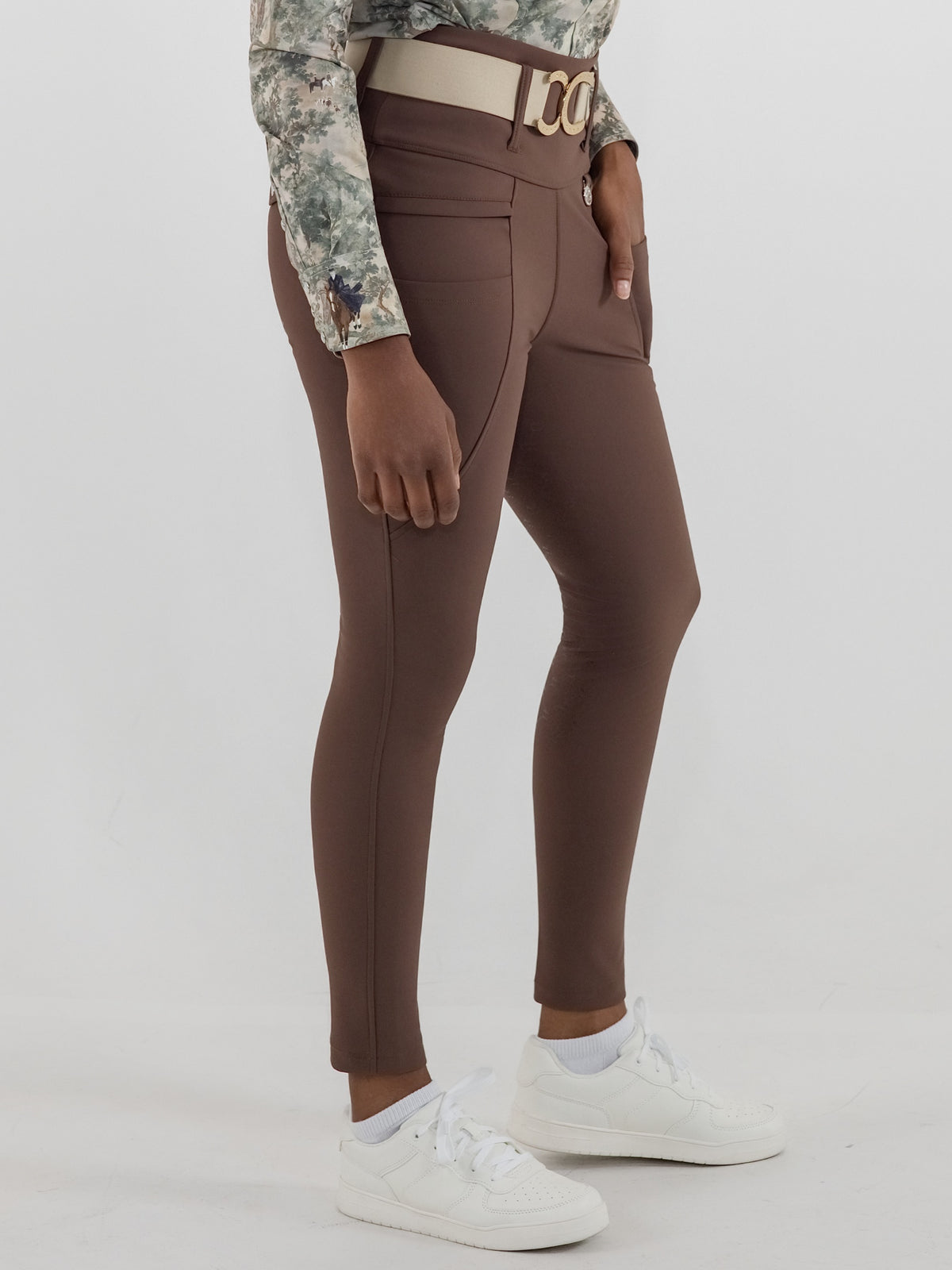Dapplebay Winter Essential Silicone Knee Patch Tights