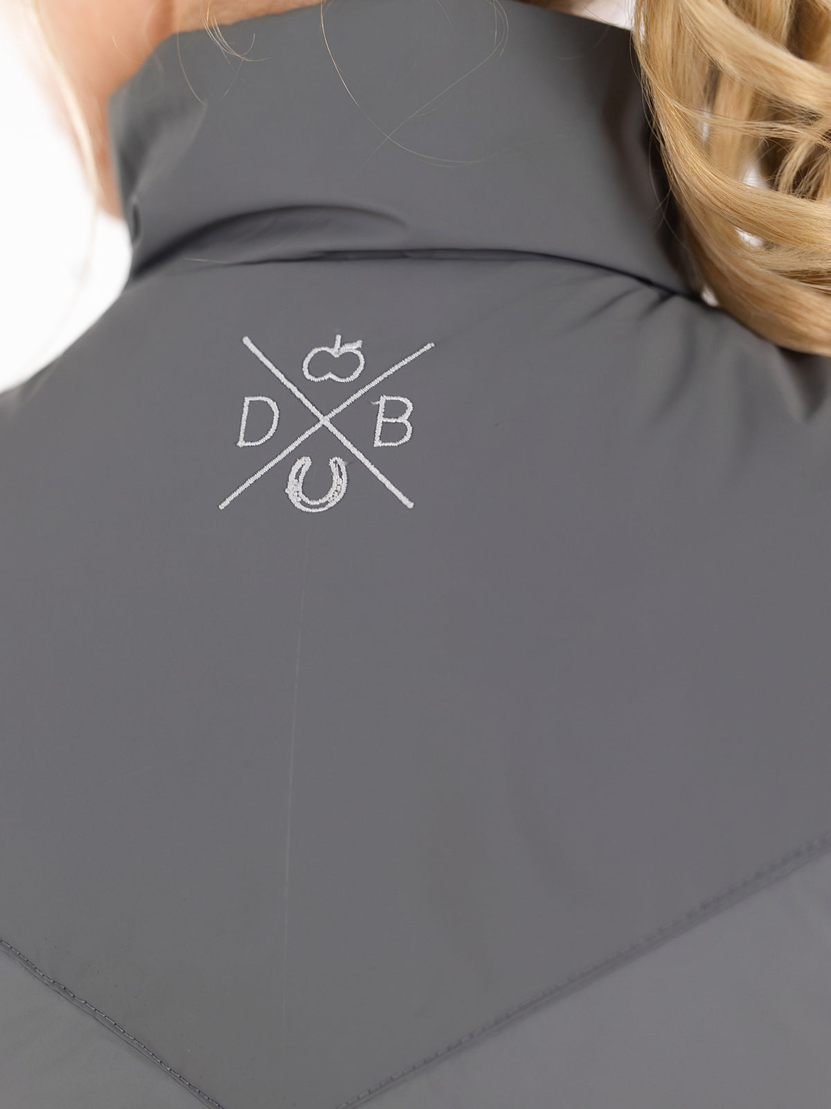 Dapplebay Quilted Reversible Vest Graphite