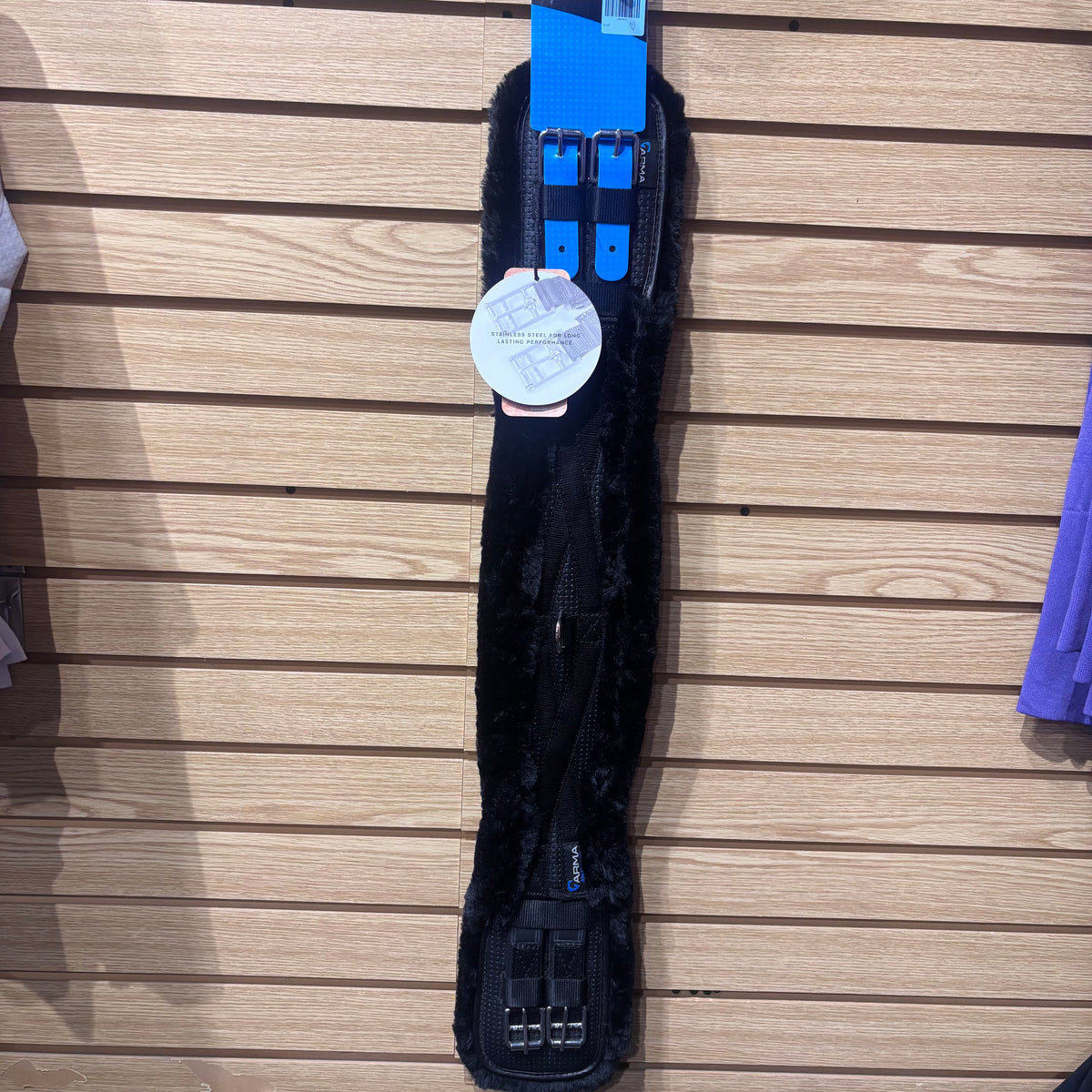 Used ARMA SupaFleece Anatomic 30" Black Dressage Girth
