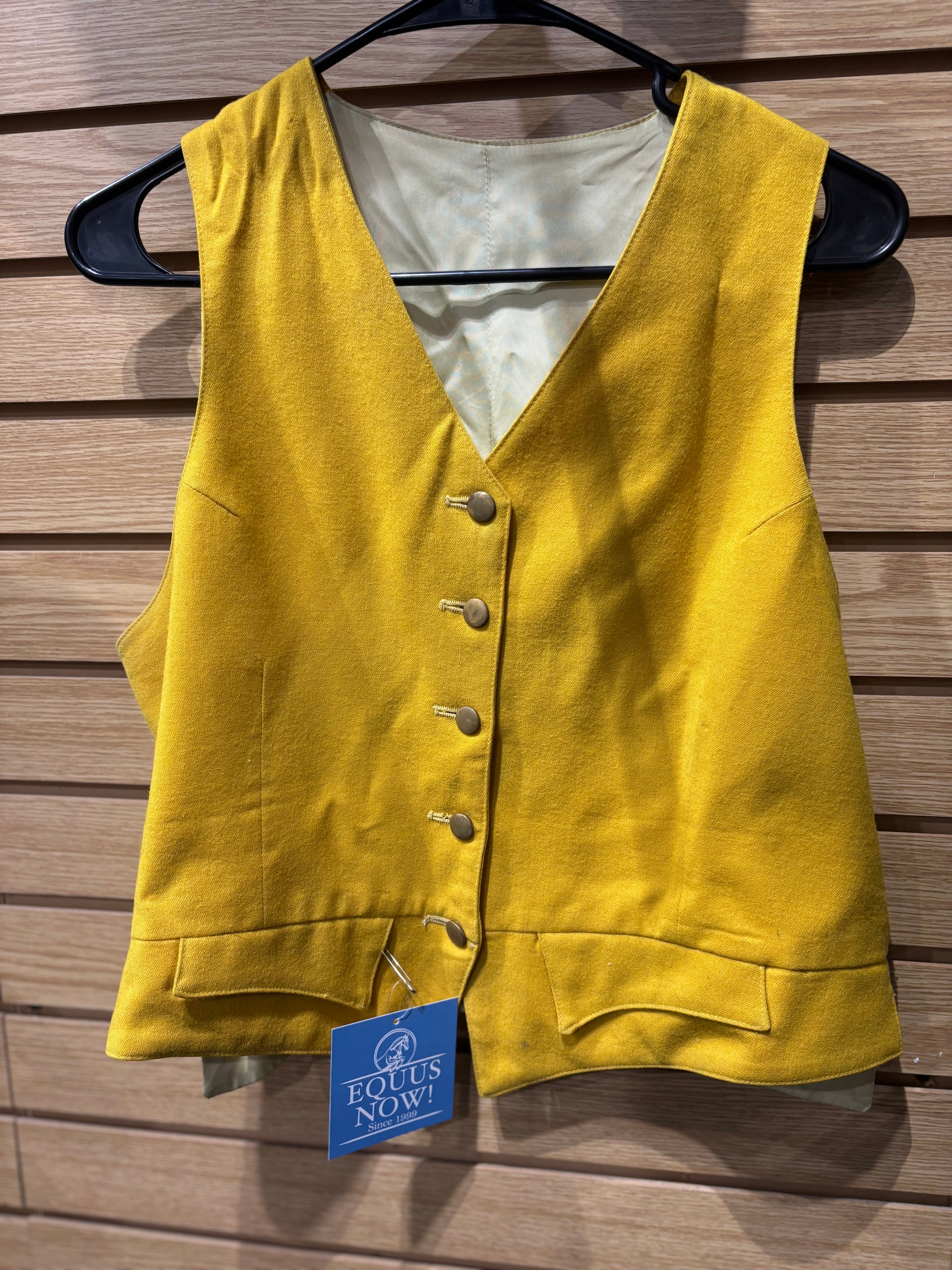 Used Tailored Sportsman Size 18 Yellow Hunt Vest
