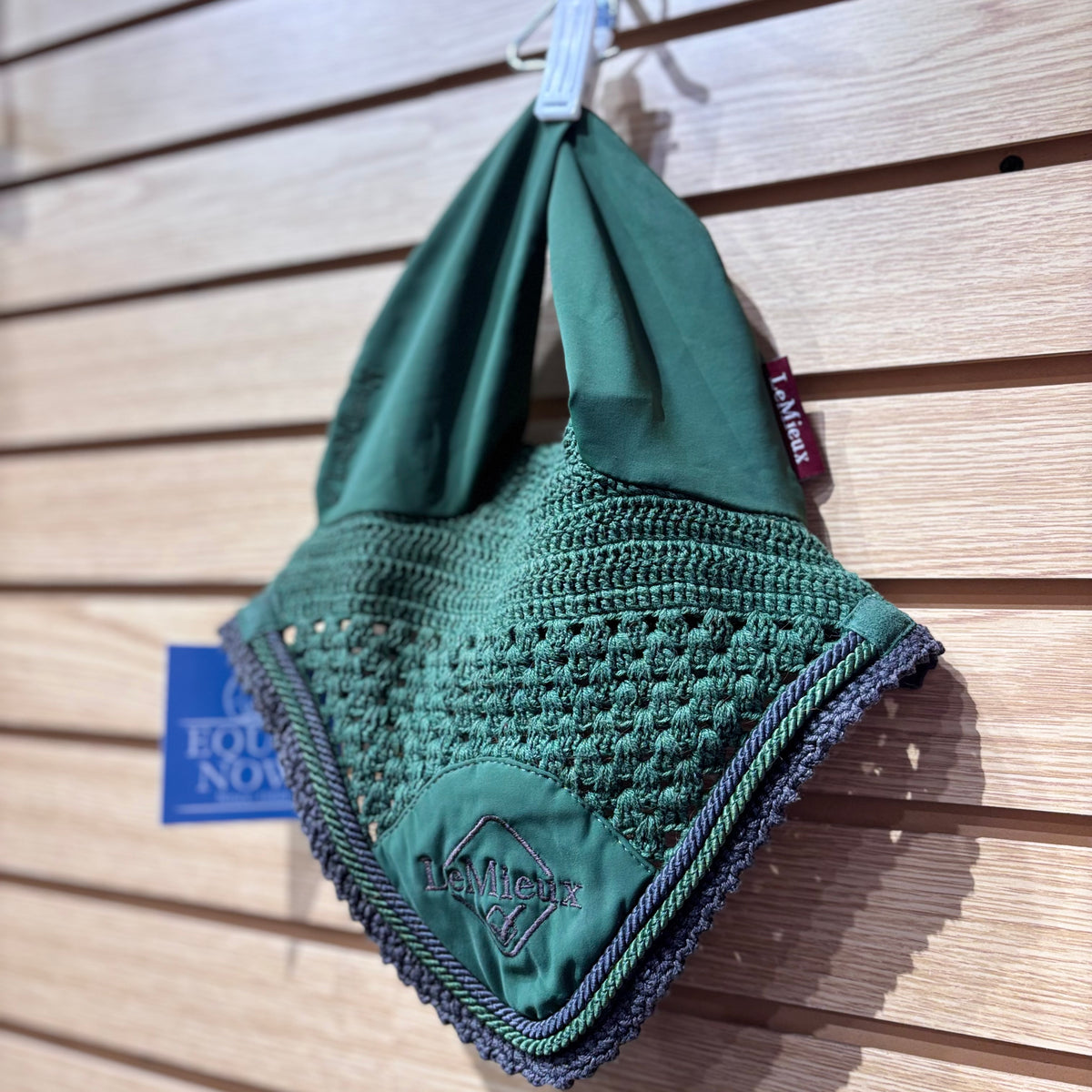 Used Large Green LeMieux Bonnet