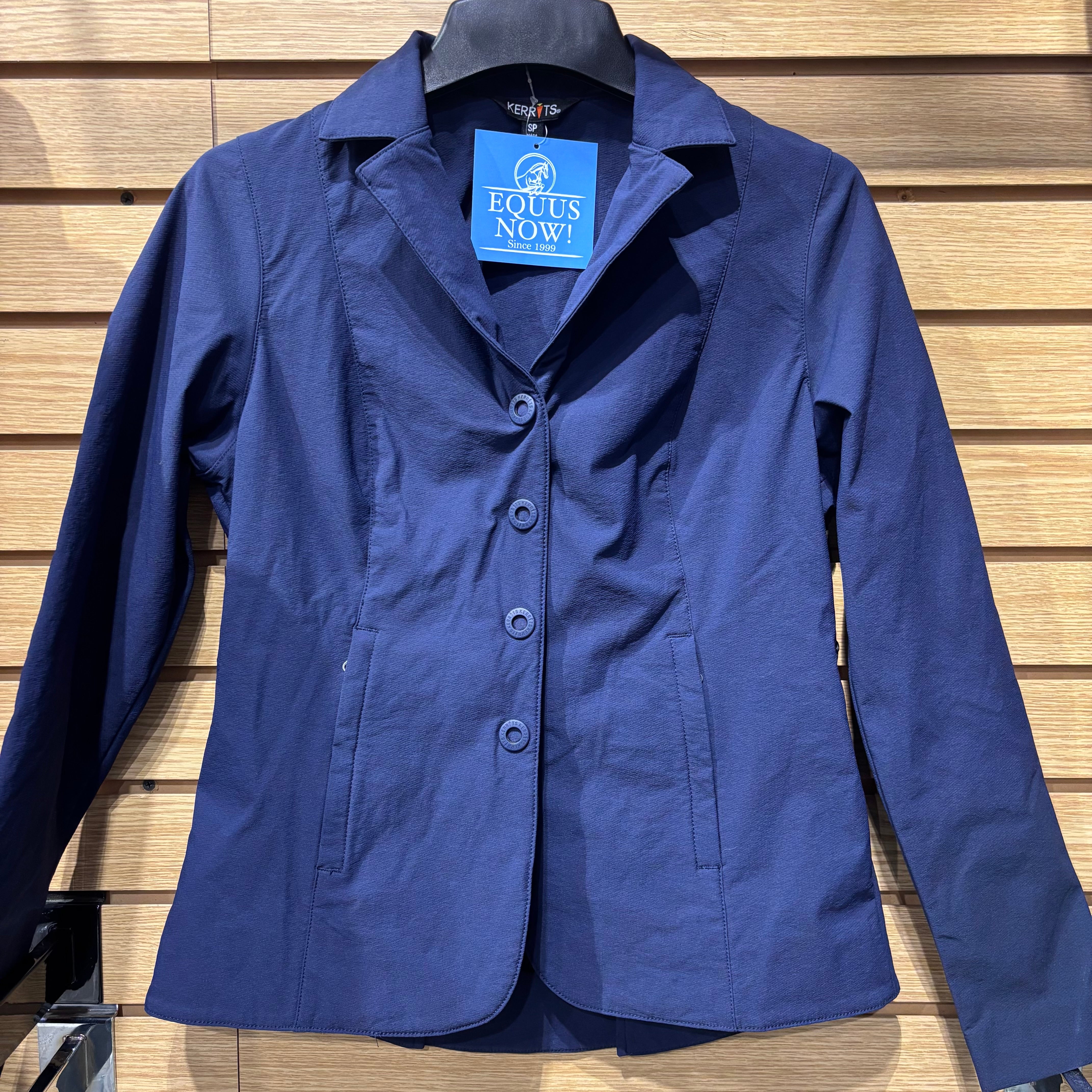 Used SP Navy Kerrits Show Coat