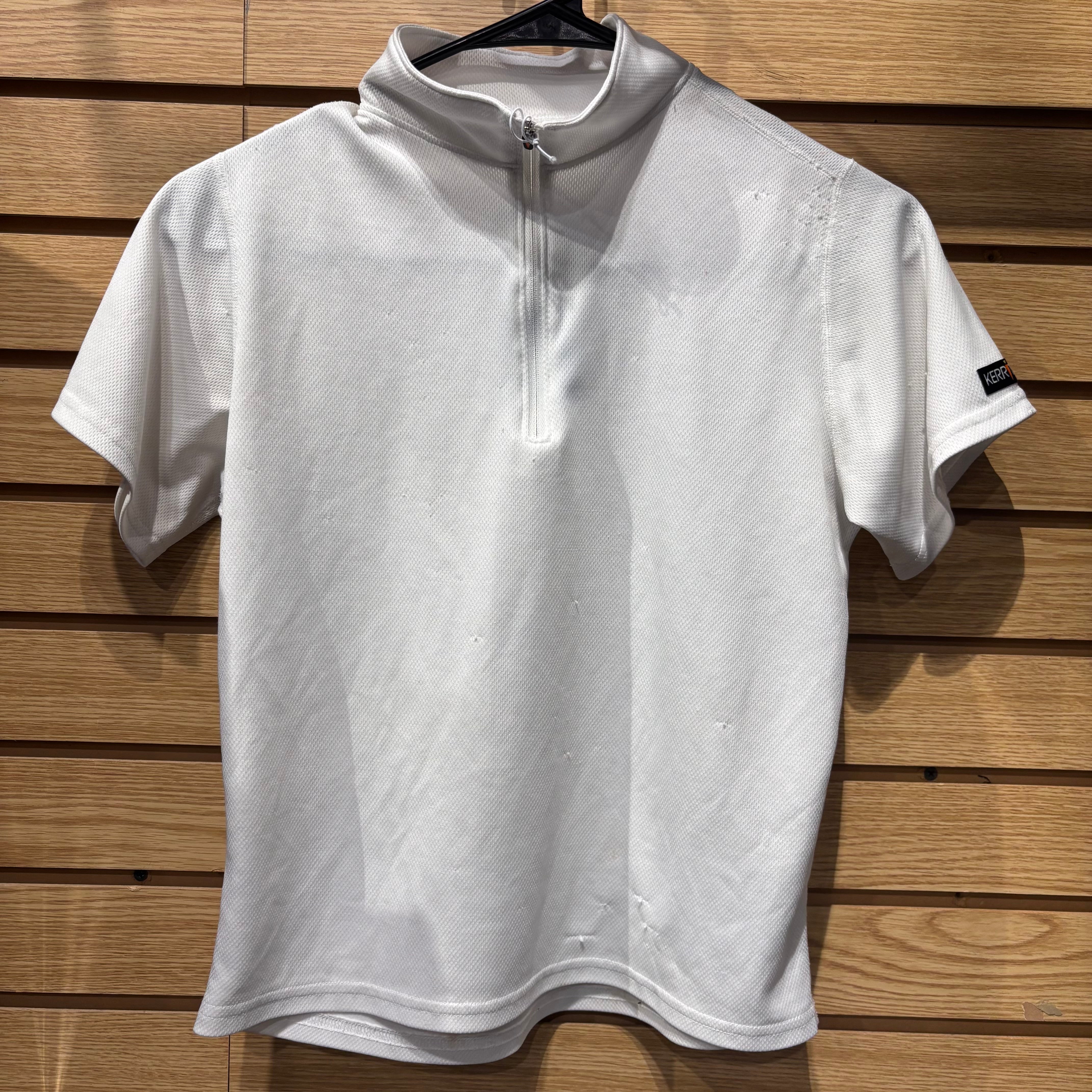 Used Kids Large White Kerrits Polo