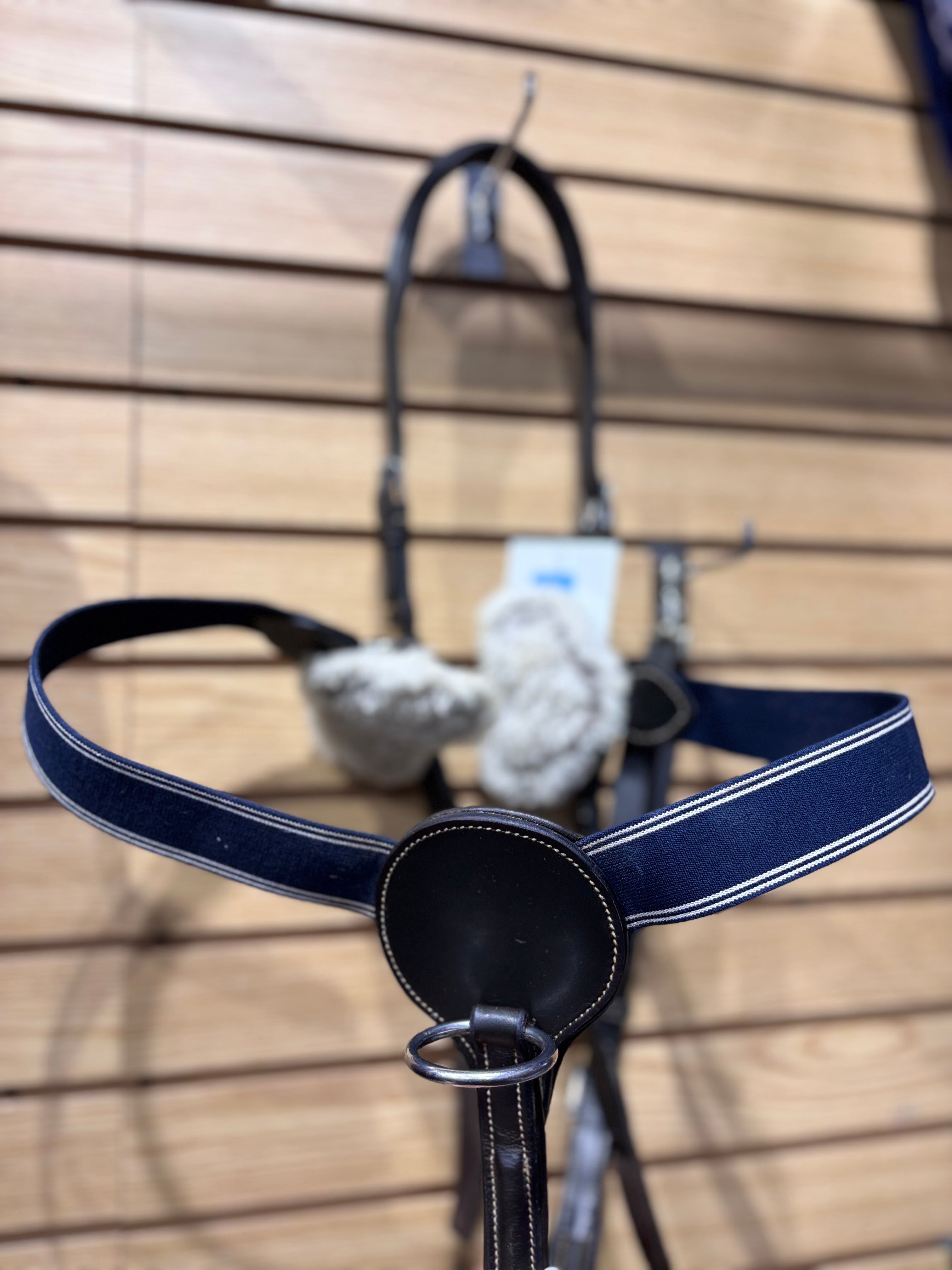 Used Full Brown/Blue 5 Point Breastplate