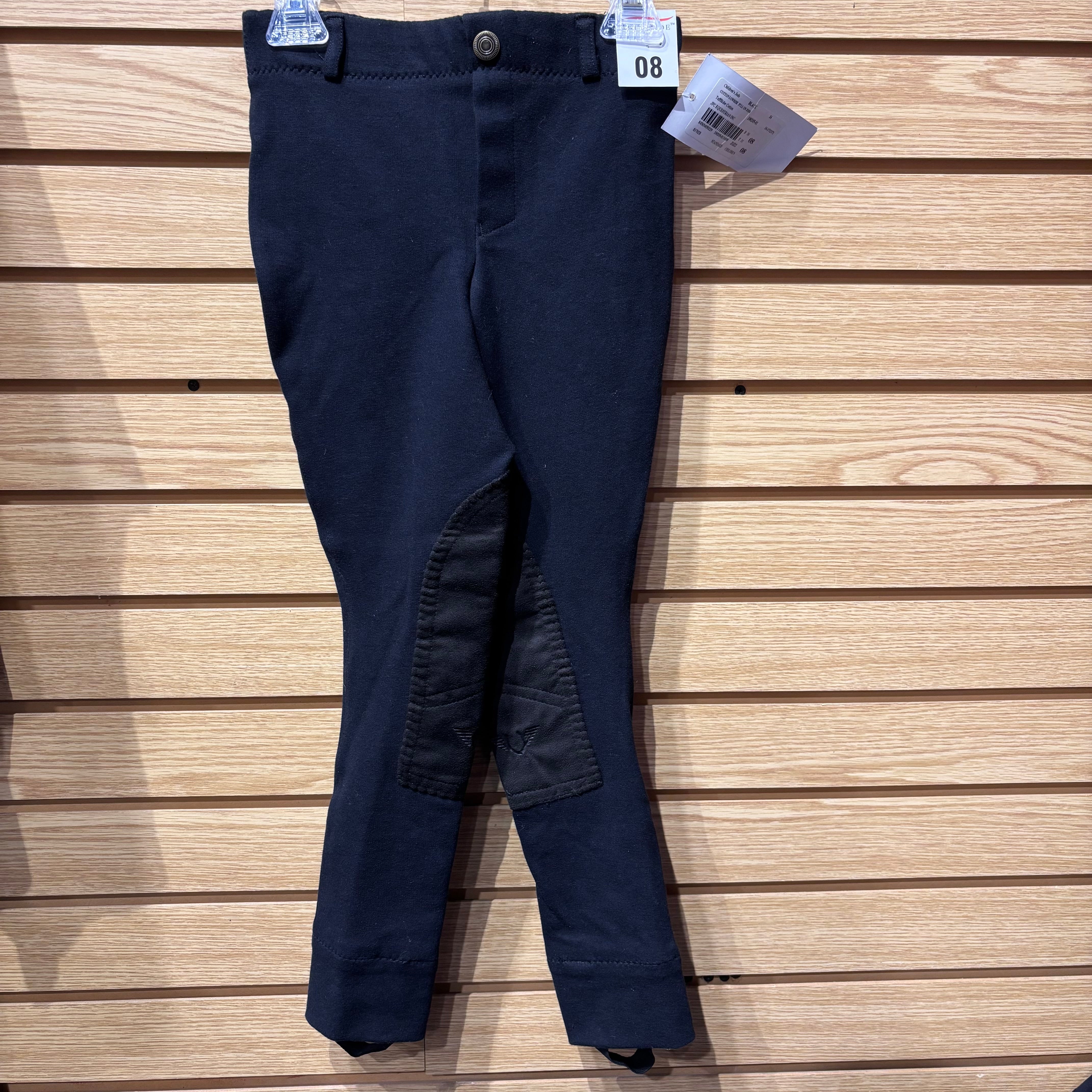 Used Youth 8 Black Tuffrider Jods