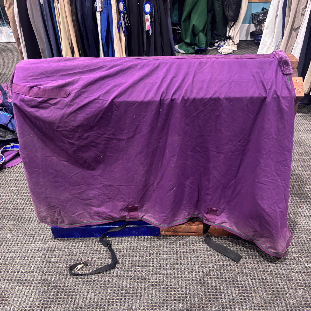 Used 82" Purple Stateline Tack Stable Sheet