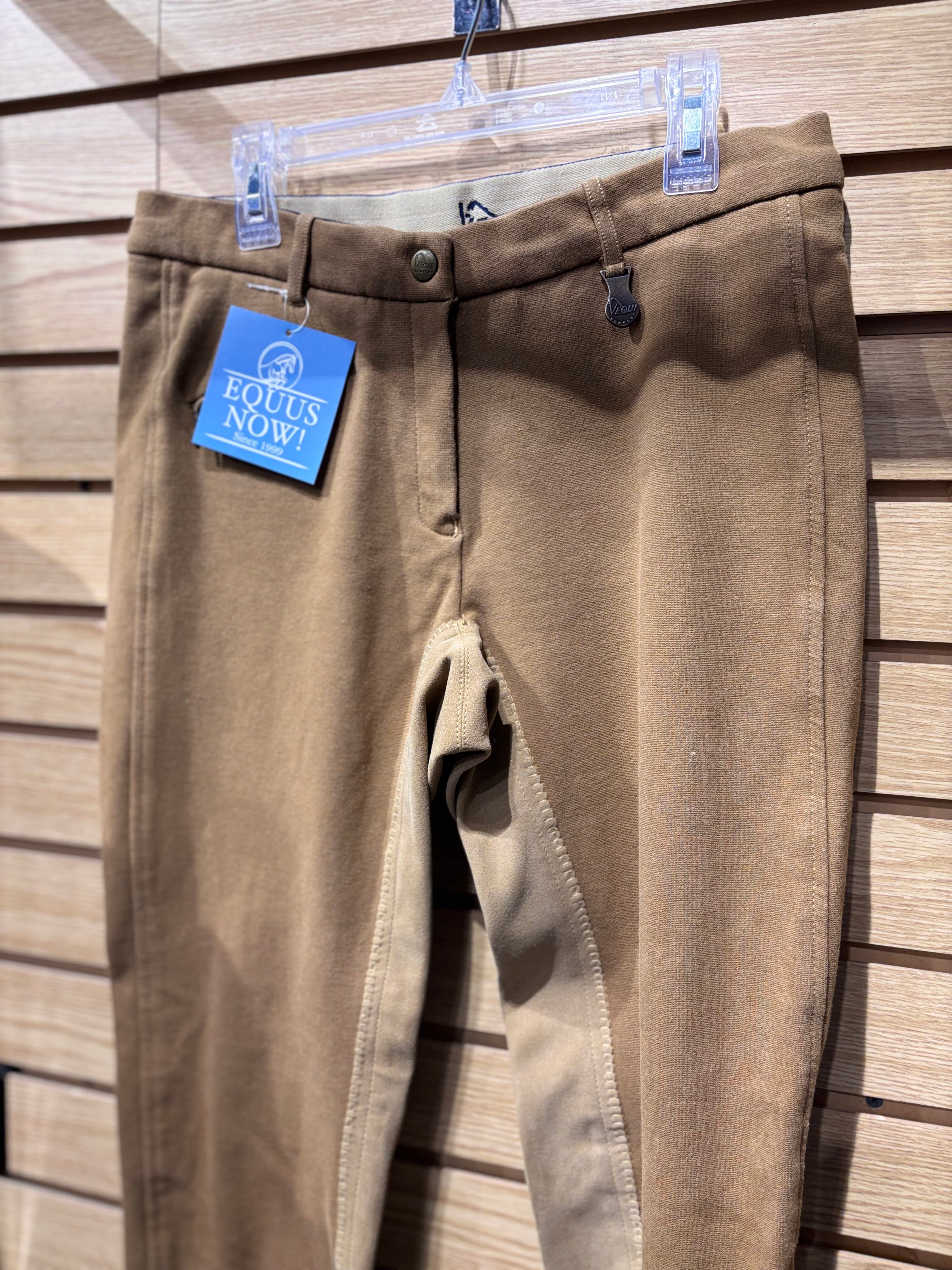 Used 30 Tan EquiComfort Full Seat Breeches
