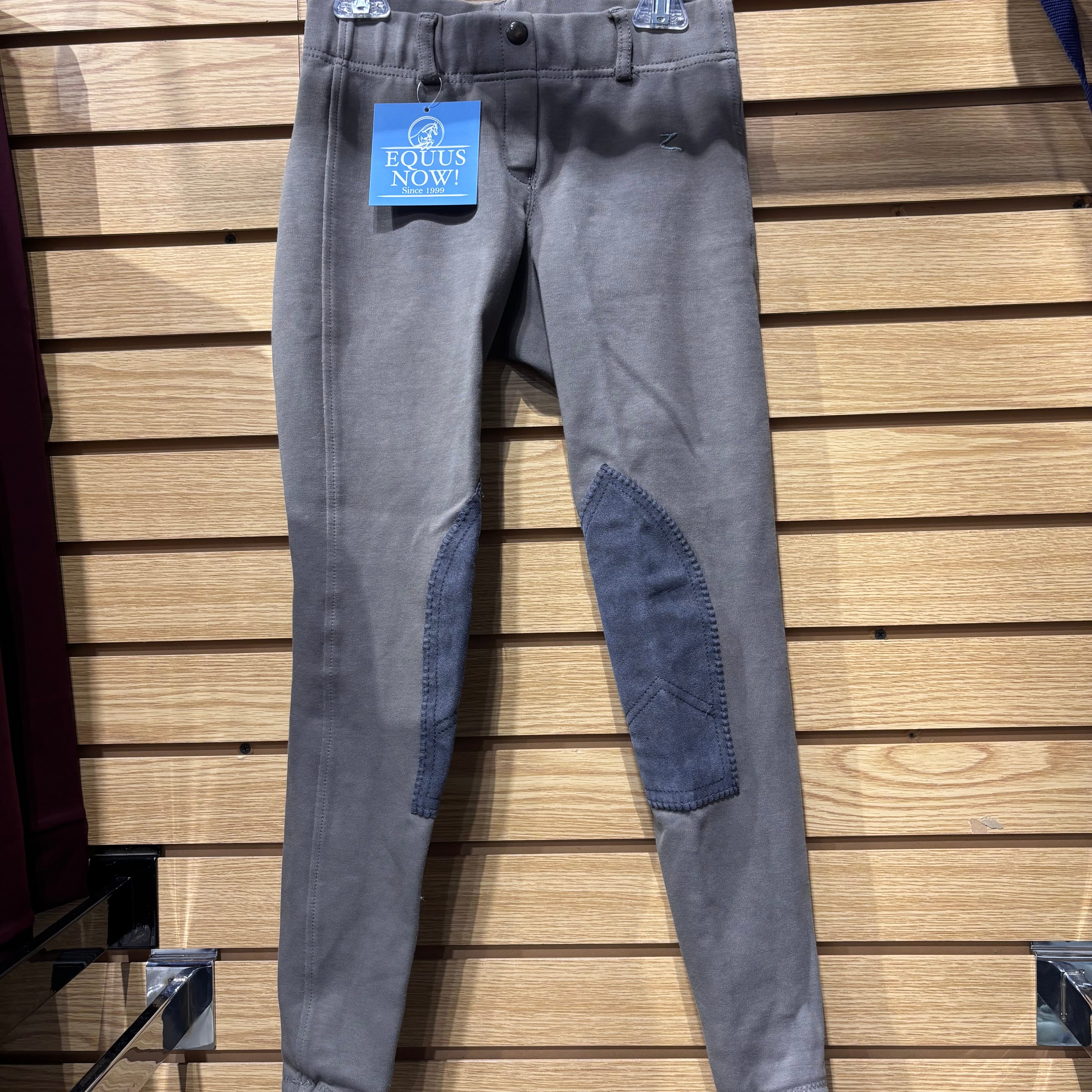Used 22 Grey Horze Knee Patch Breeches