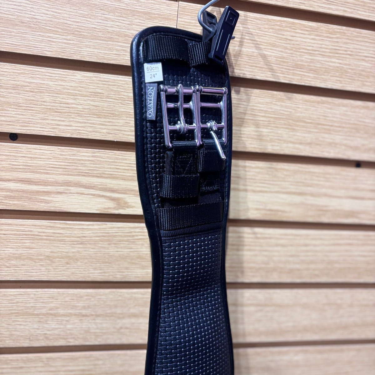 Used 24" Black Ovation Airform Dressage Girth
