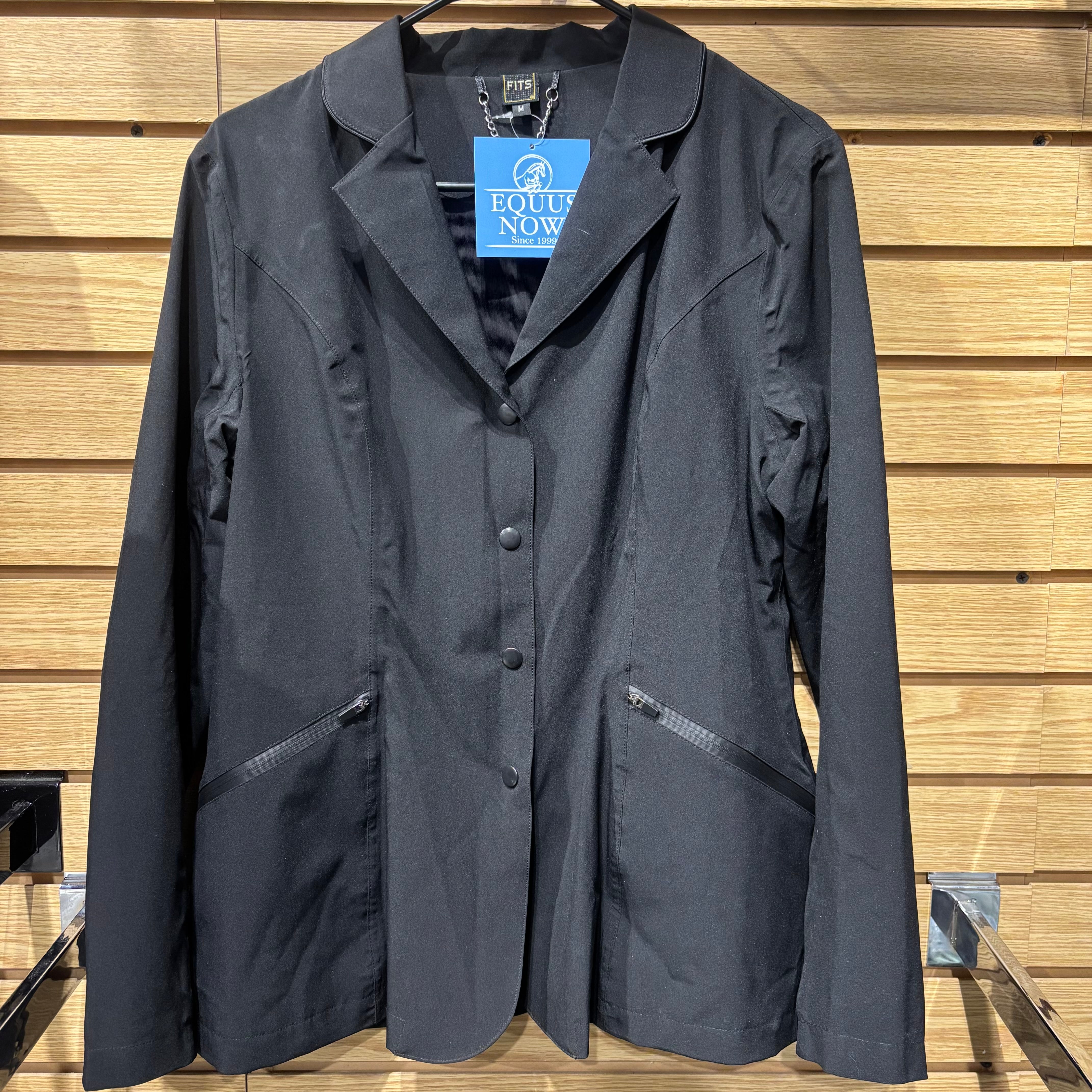 Used Fits Medium Black Show Coat