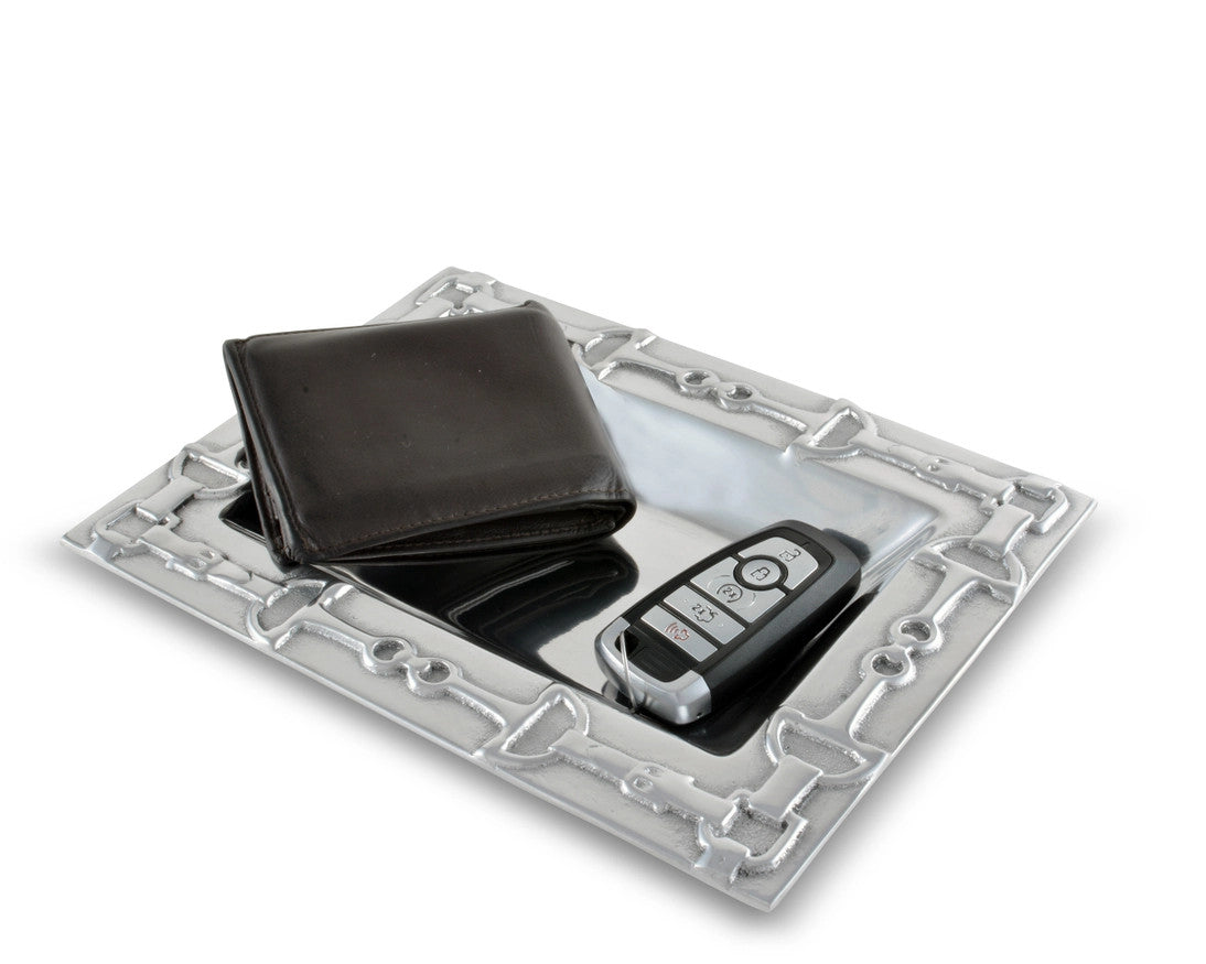 Arthur Court Equestrian Catch All Tray - sku to order - 109403