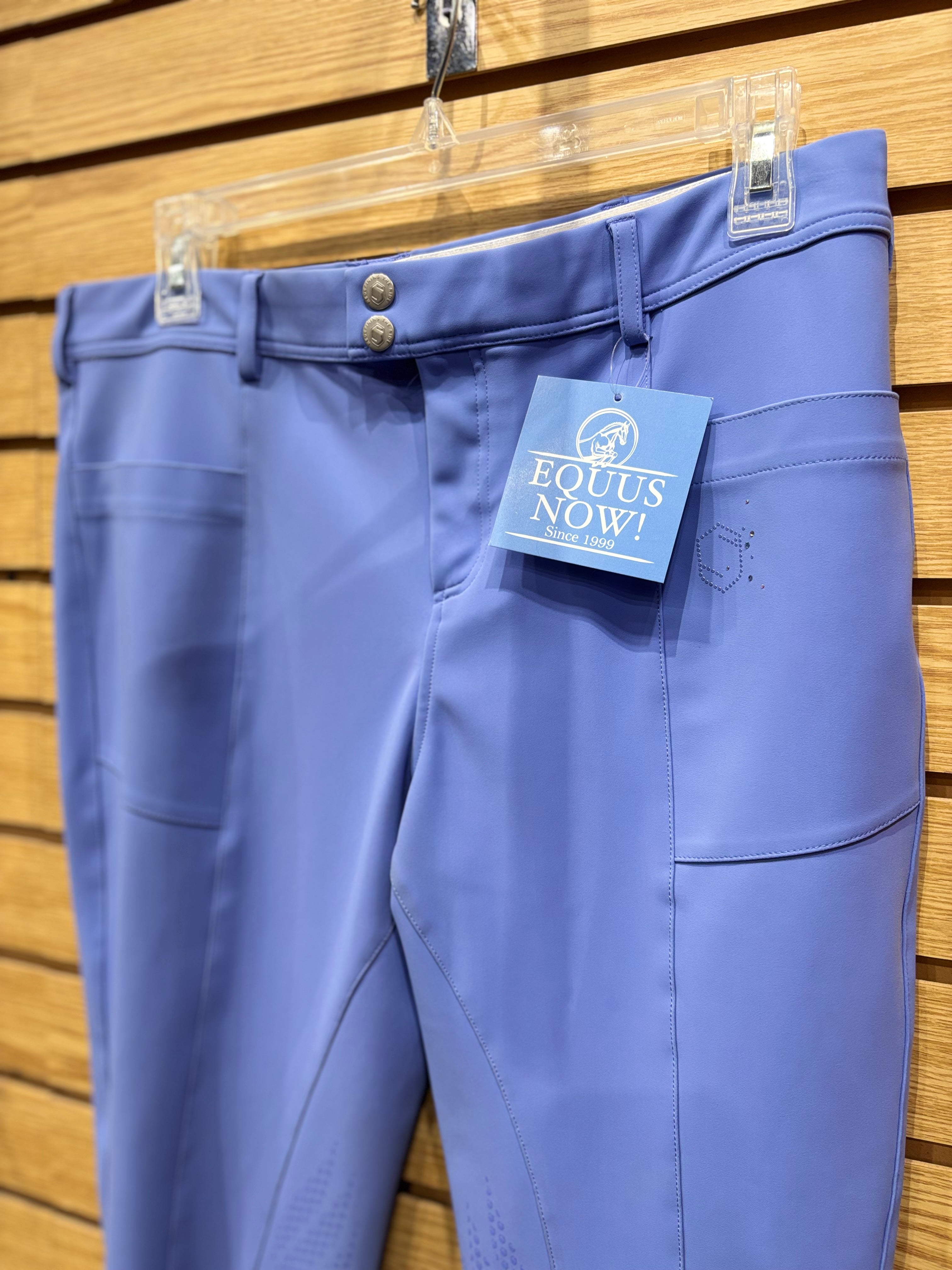 Used Samshield US 32 Baby Blue Knee Patch Breeches