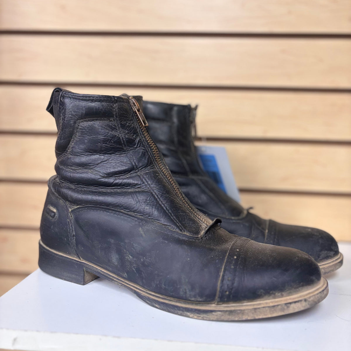 Used 10 Black Tredstep Paddock Boots