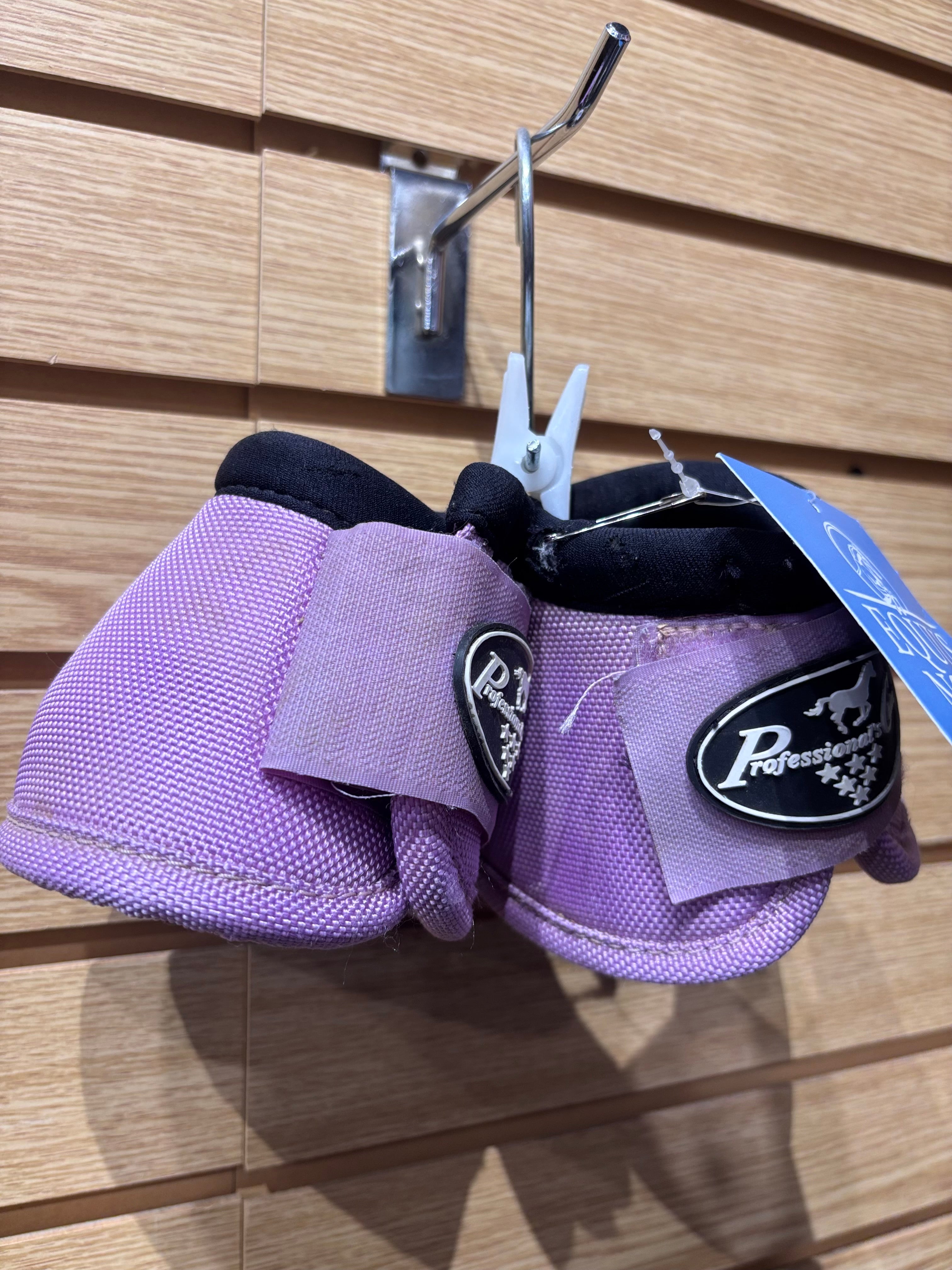 Used Professionals Choice Pony Size Lilac No Turn Bell Boots