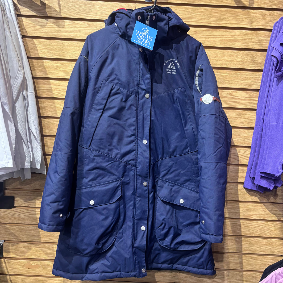 Used XXL Navy Moutain Horse Parka