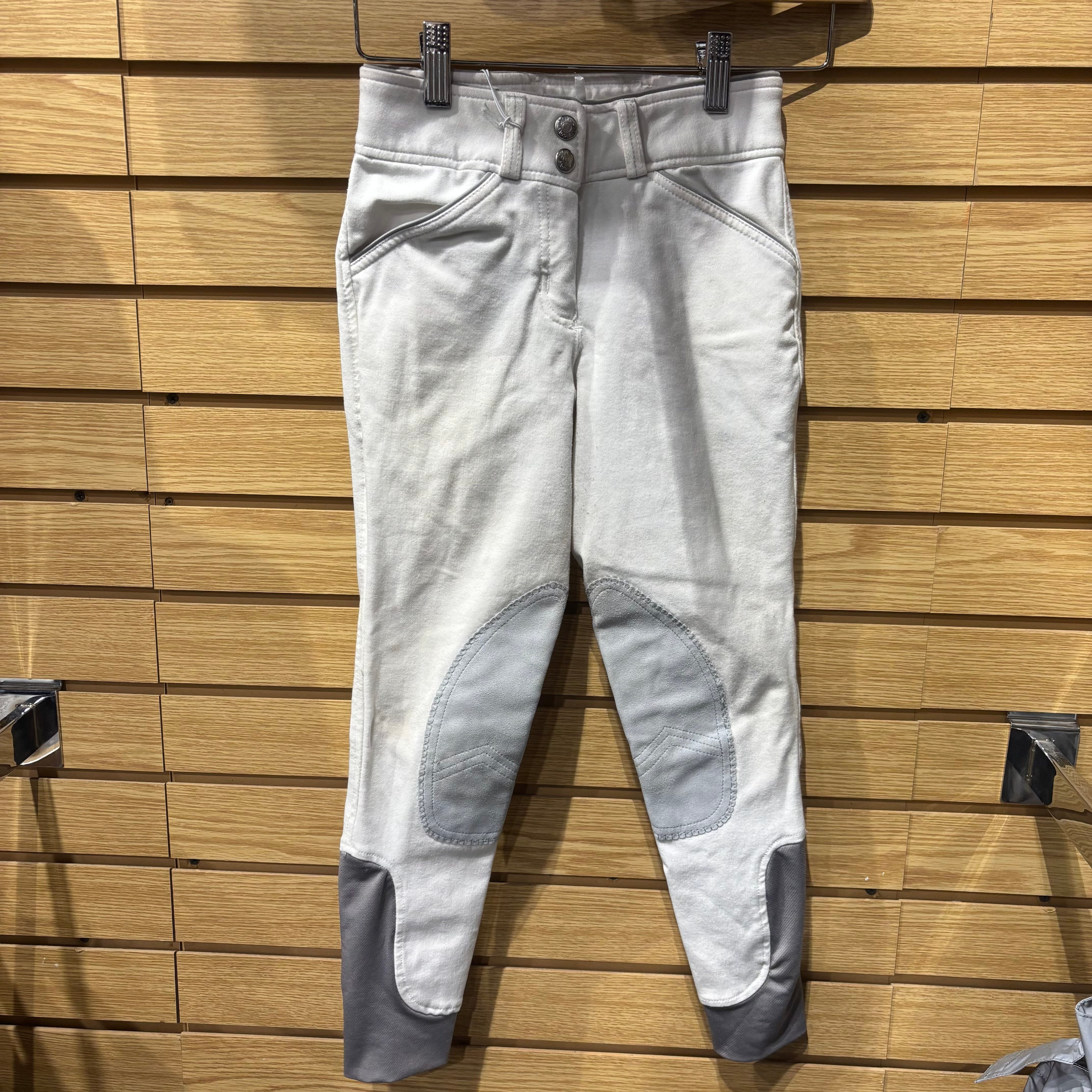Used Kids 10 White Dover Breeches